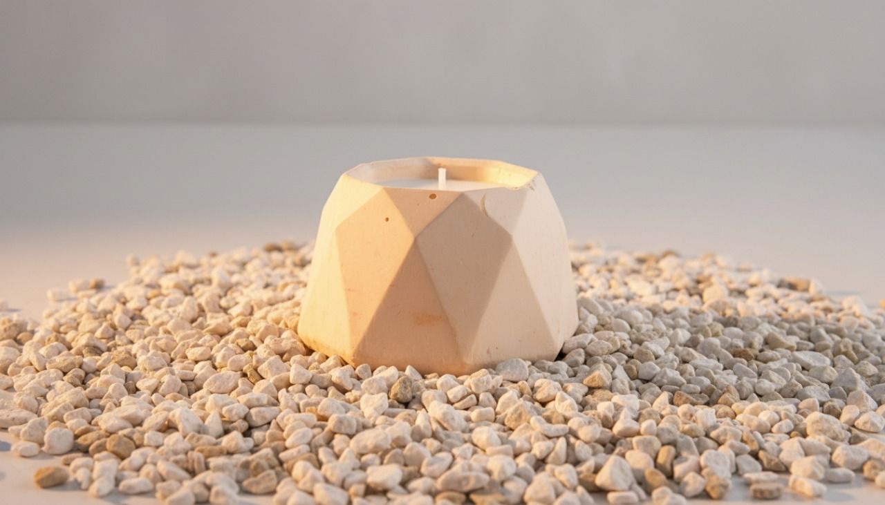 Amber Glow Scented Candle 4