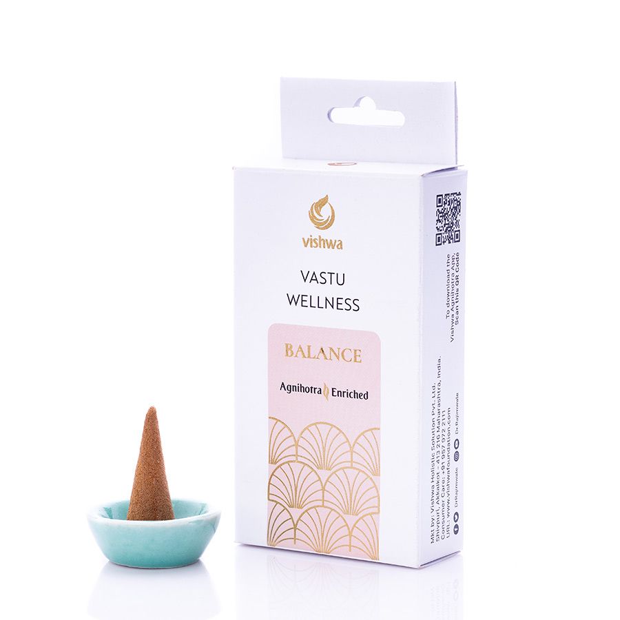 Vastu Wellness Incense Cone - Balance 
