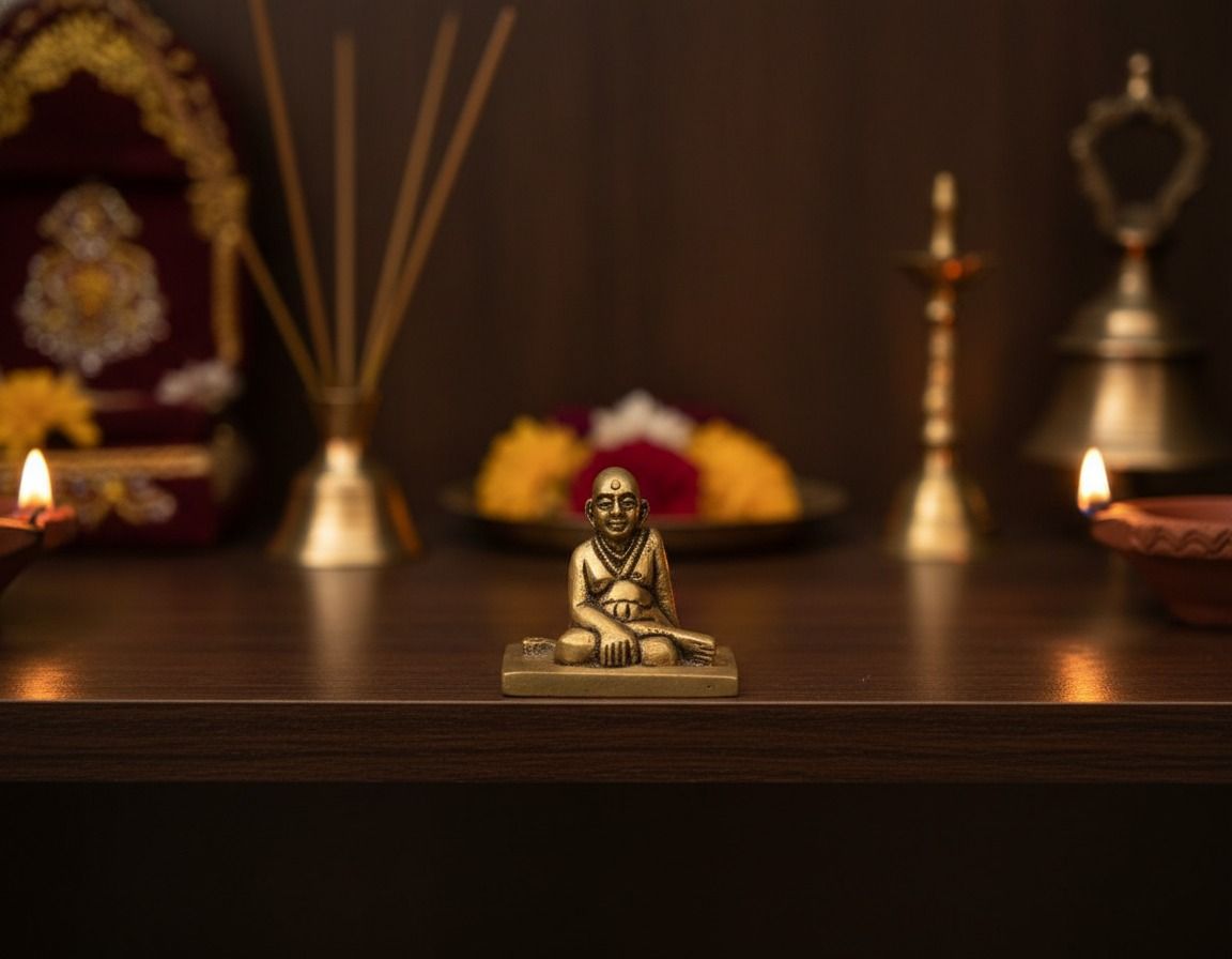 Shree Swami Samarth Idol (Seated Pose) 3