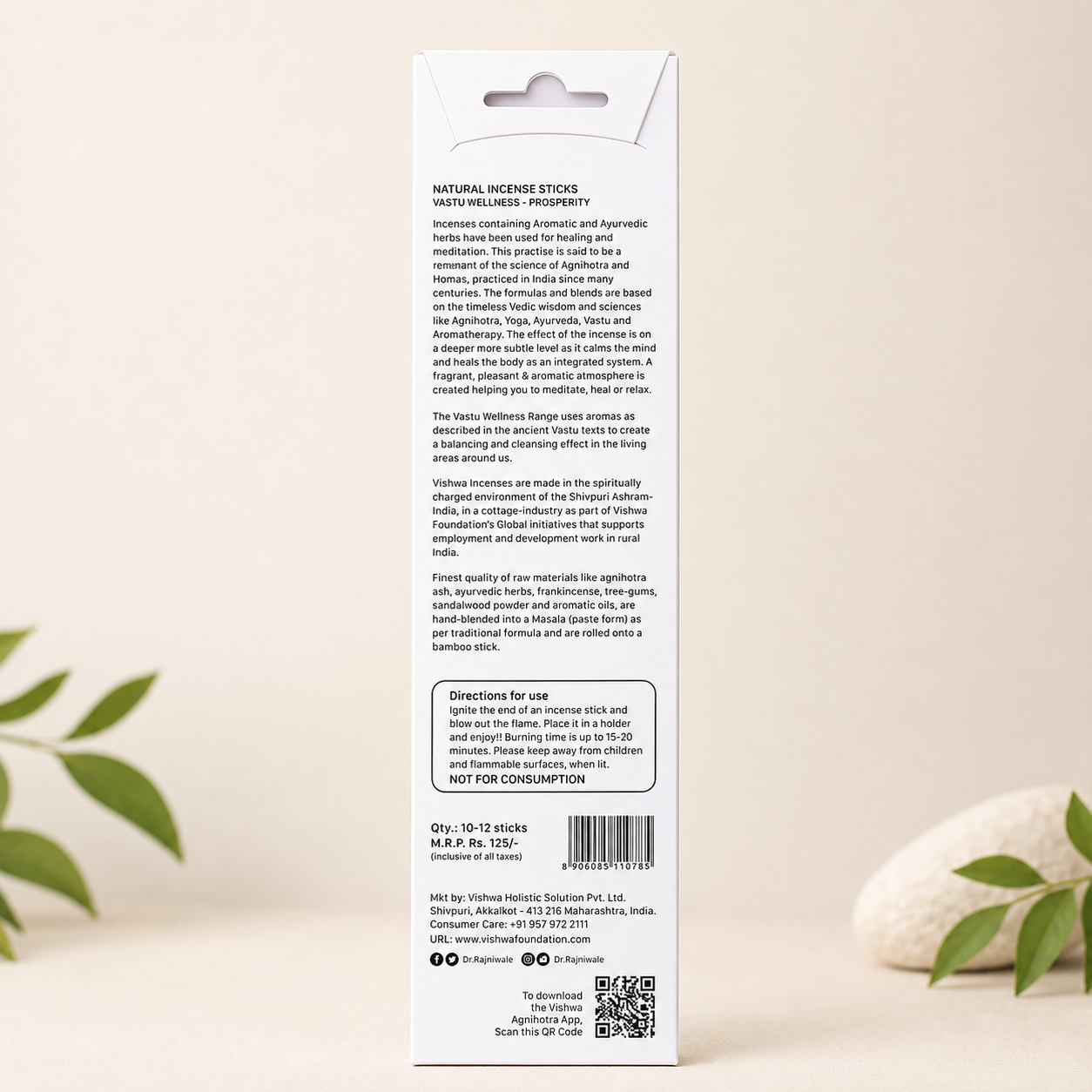 Vastu Wellness Incense Sticks- Prosperity 2