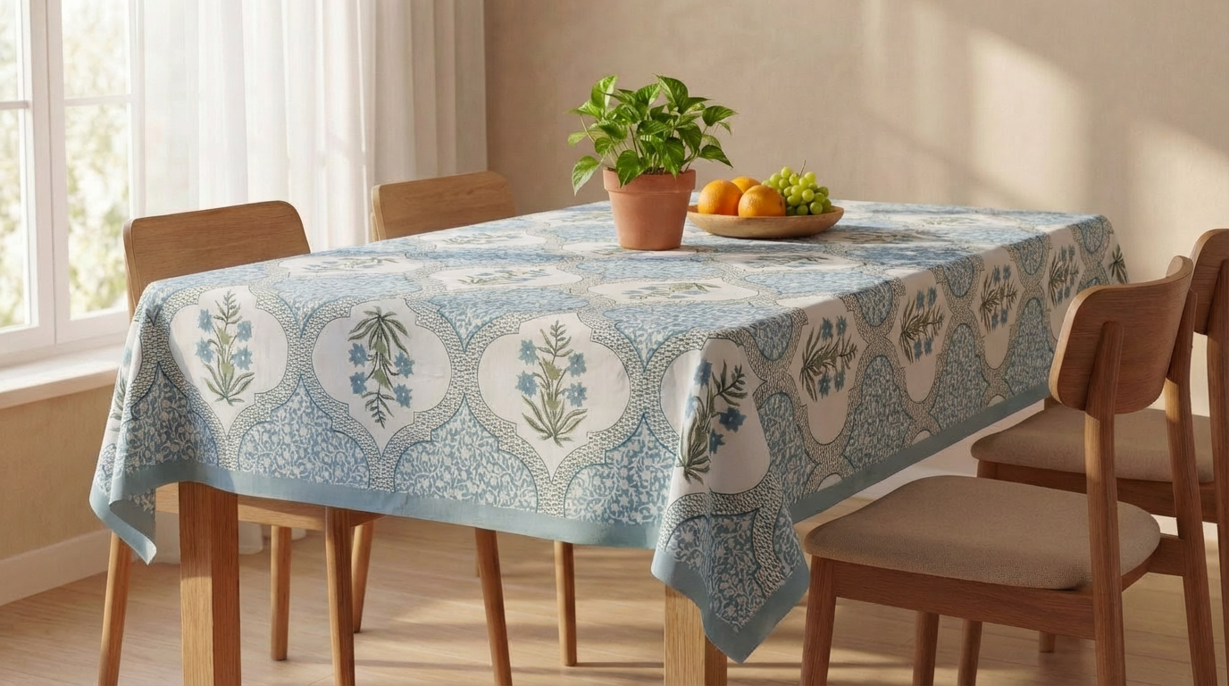 The Moroccan Garden Table Cloth