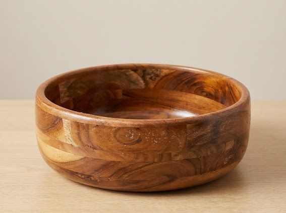  Handcrafted Wooden Salad & Serving Bowl 5