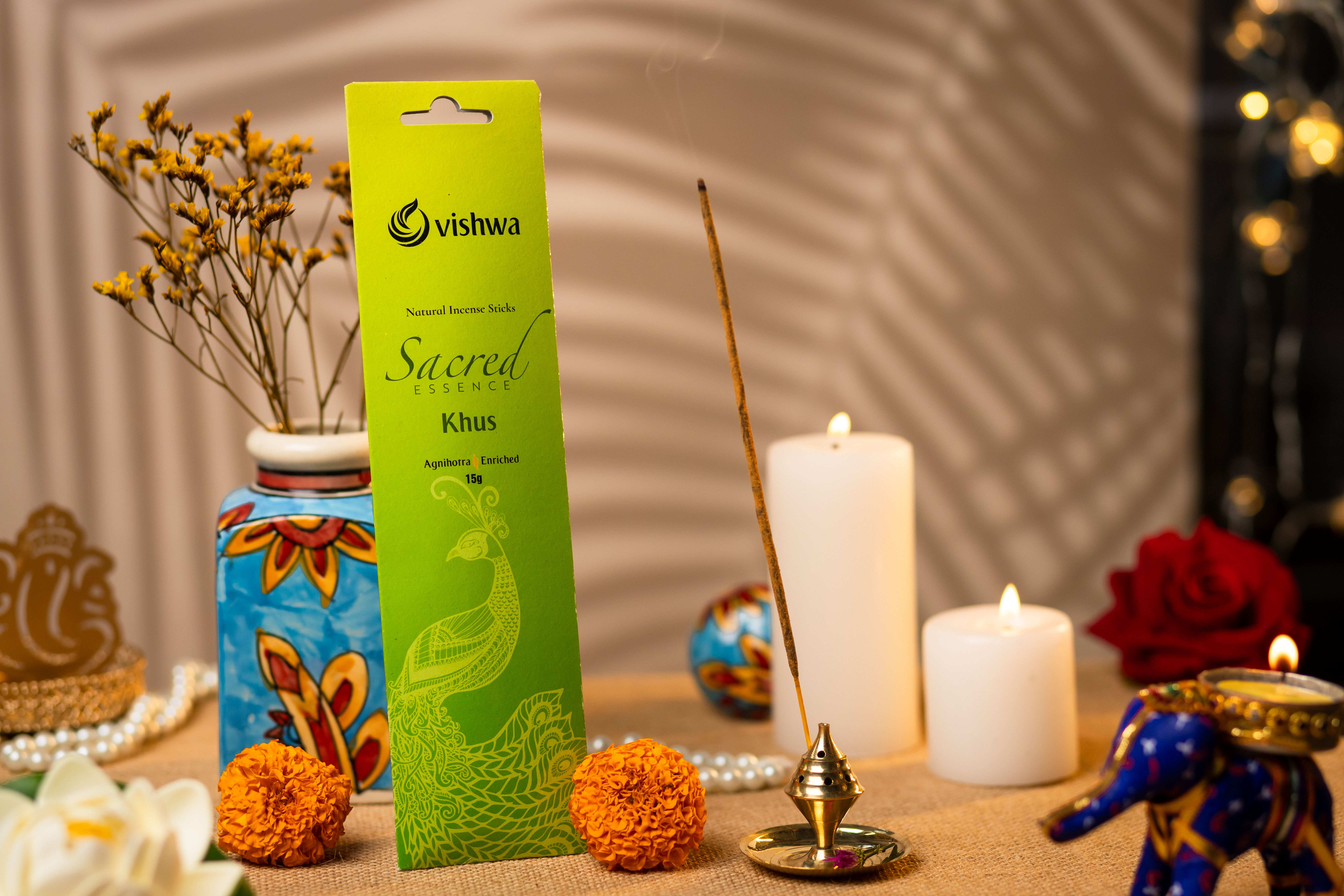 Premium Incense Sticks - Khus