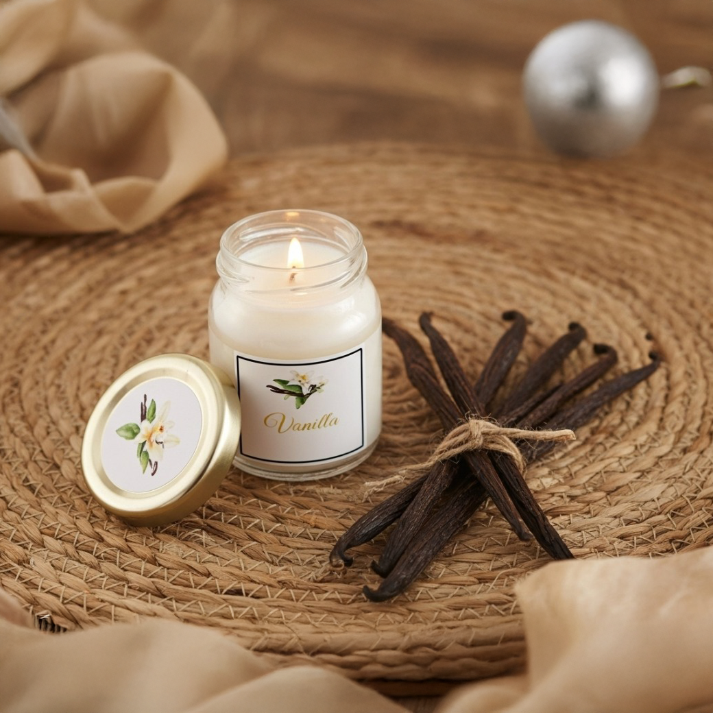 Vanilla Bliss Scented Candle