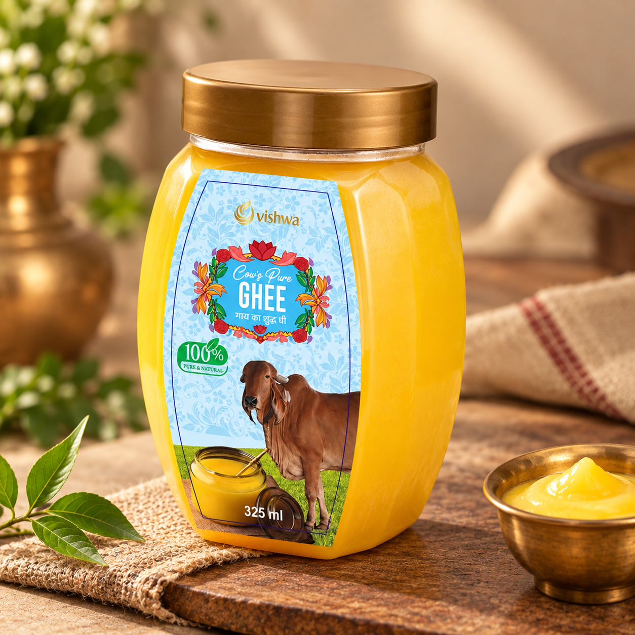 Homa Ghrut (Cow Ghee - 325ml) 3