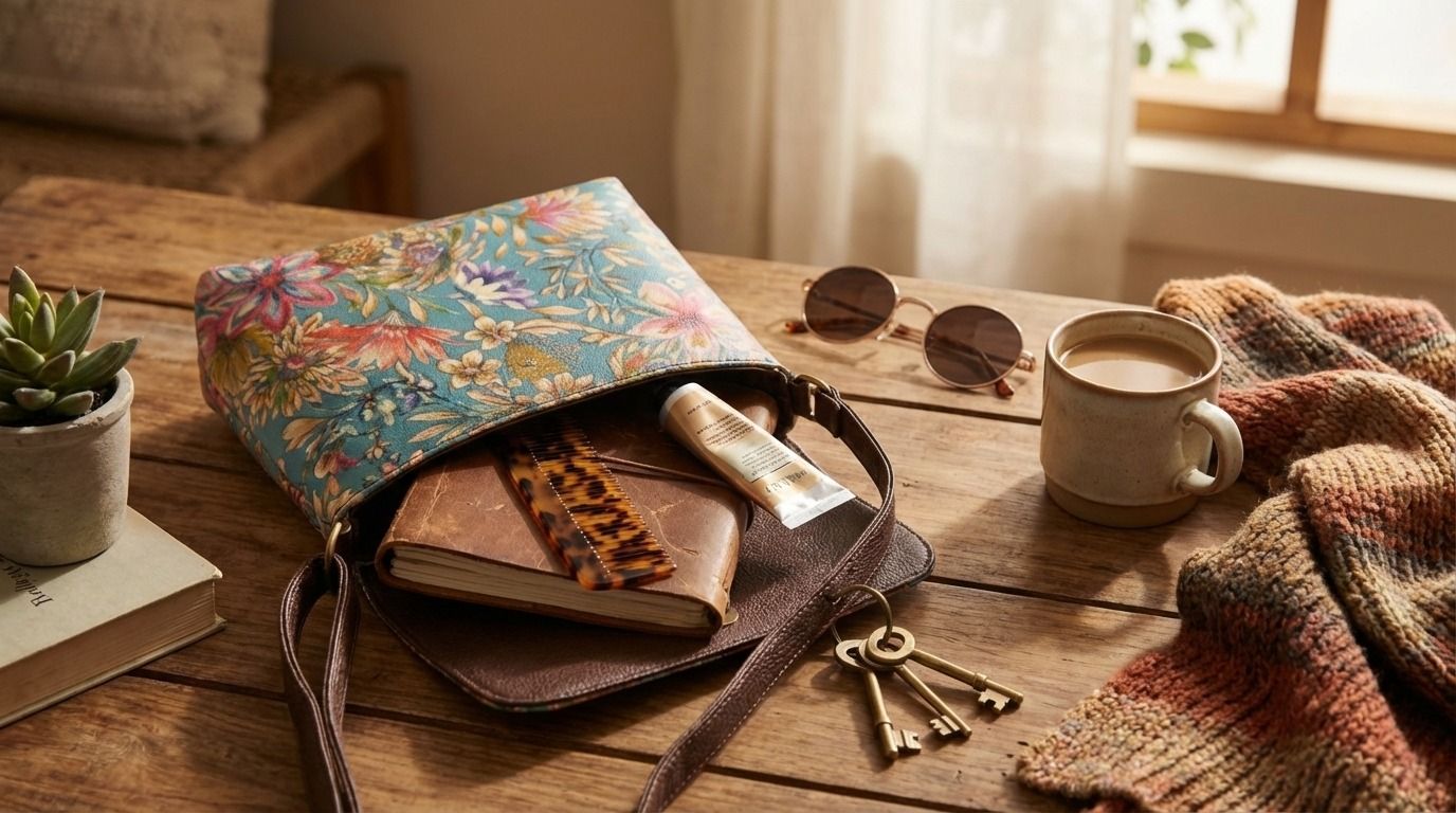 Garden Bliss Handcrafted Sling Bag 4