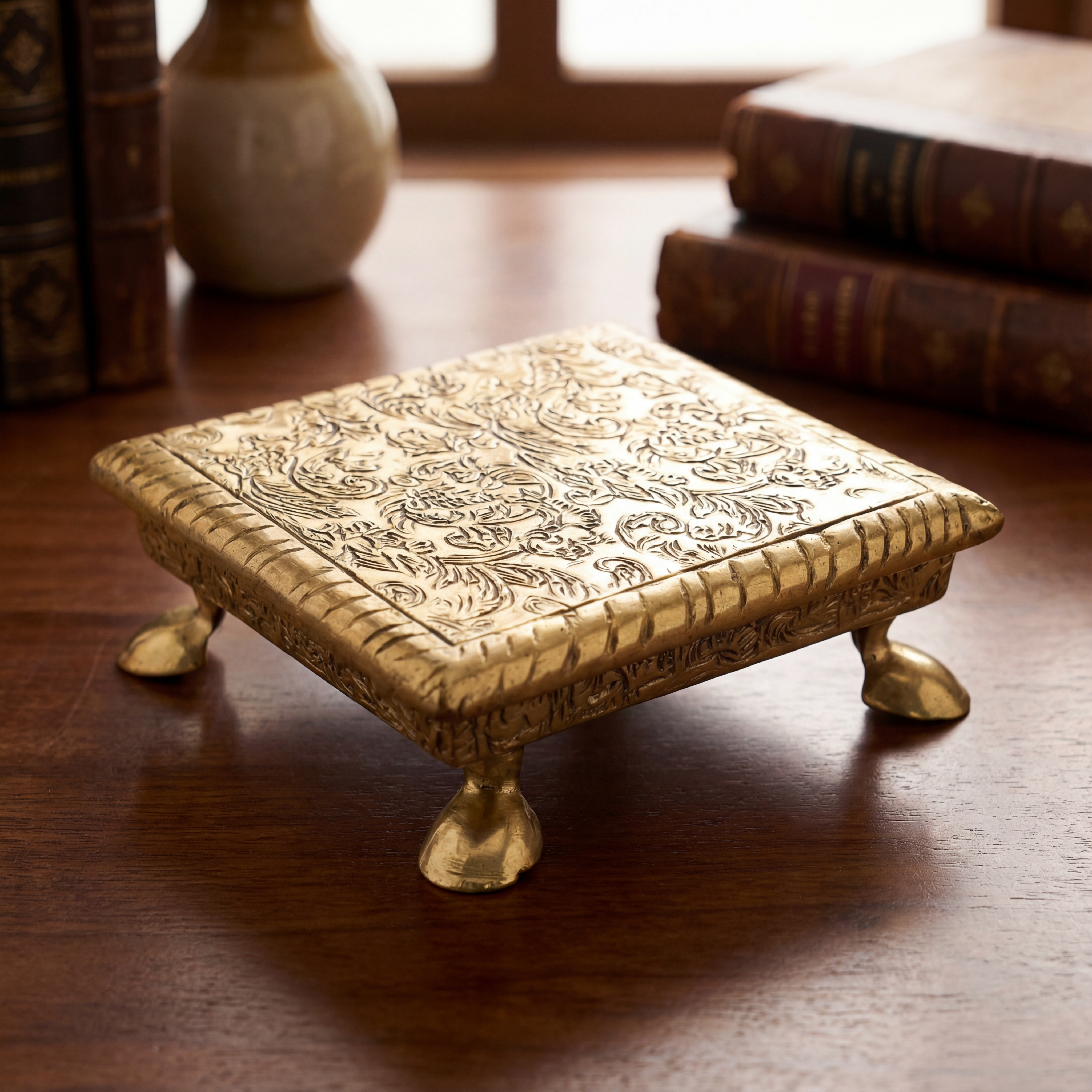 Vishwa Devarchana Golden Chowki (5 x 5) 2