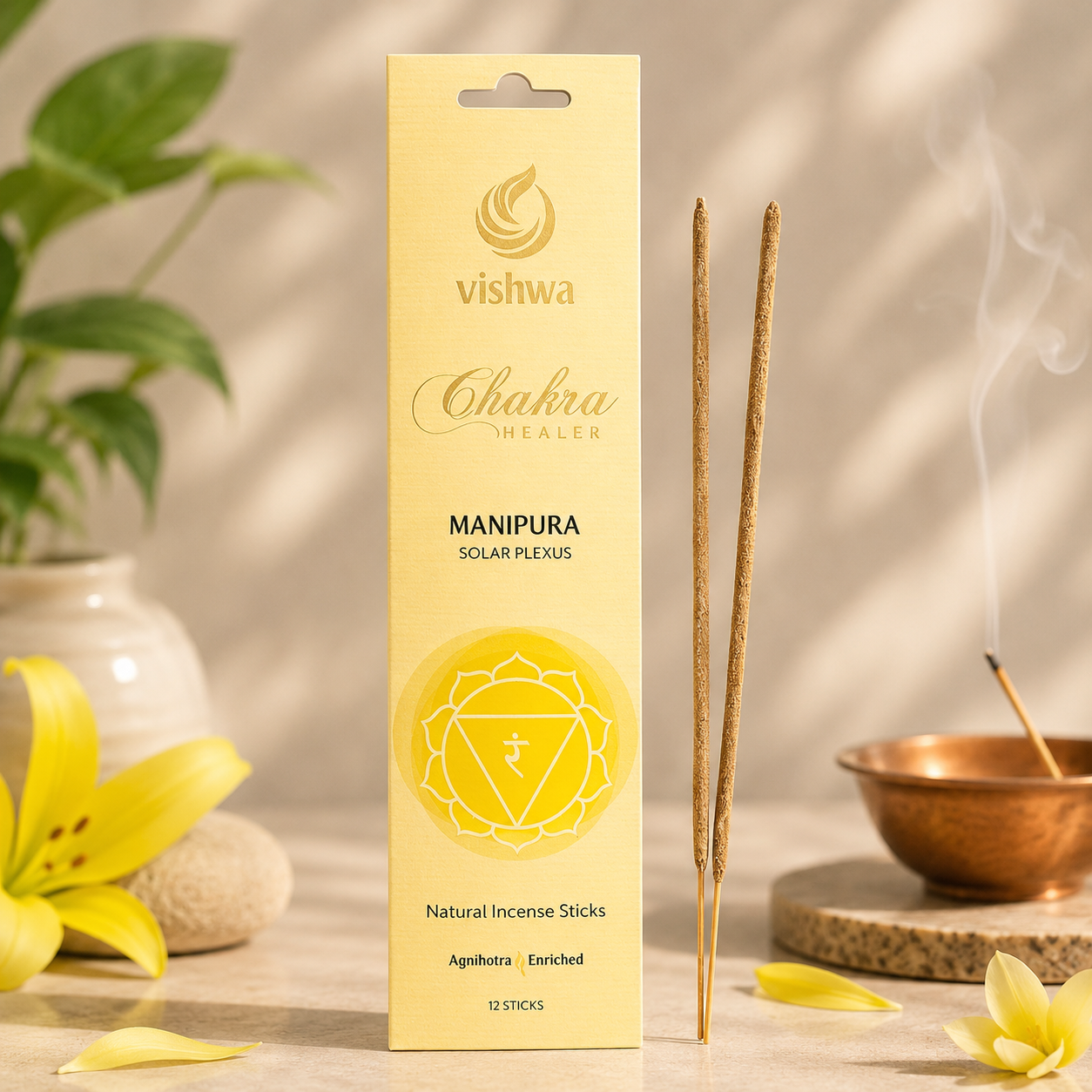Chakra Healer Incense Sticks - Manipura 