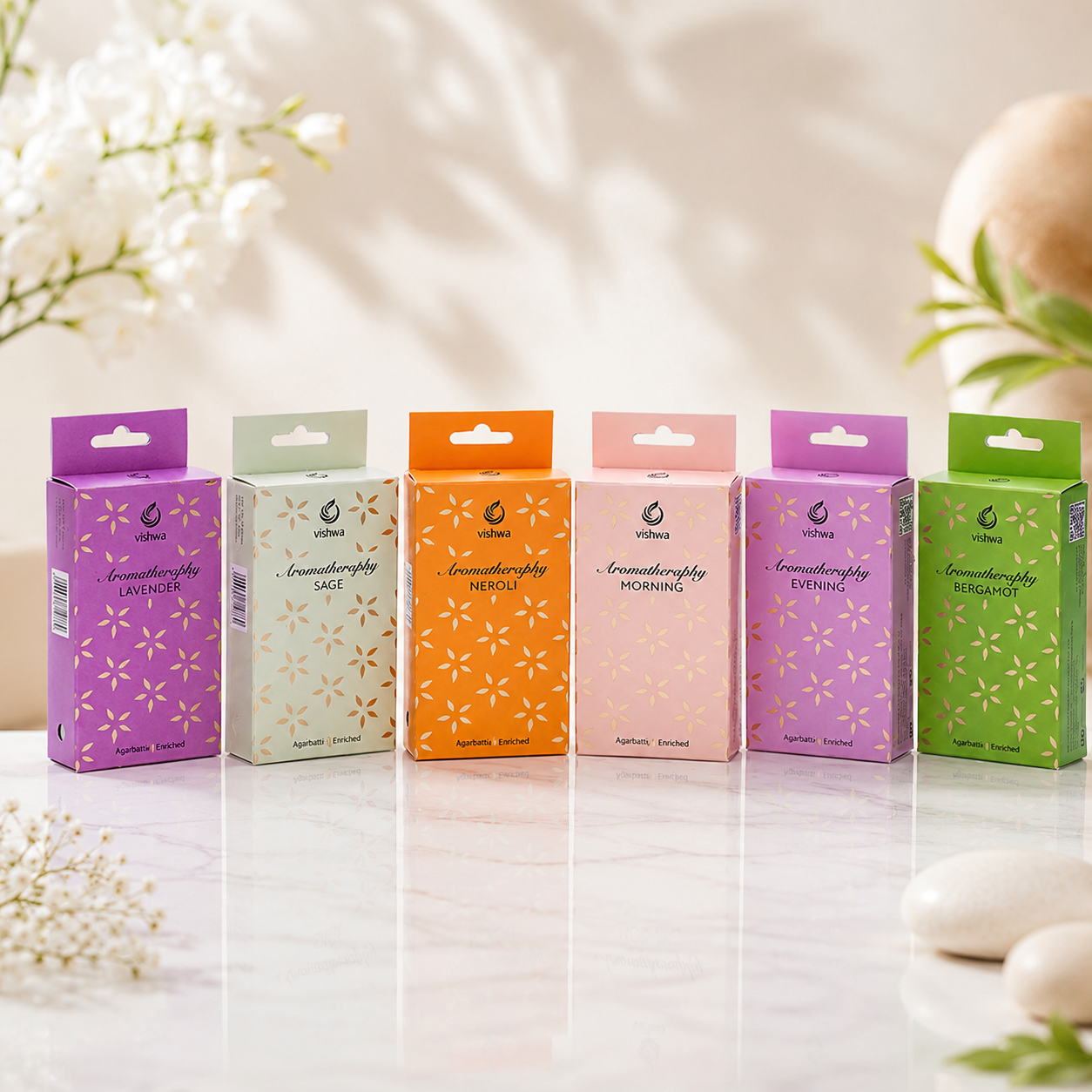 Aromatherapy Incense Cones - Bergamot 5