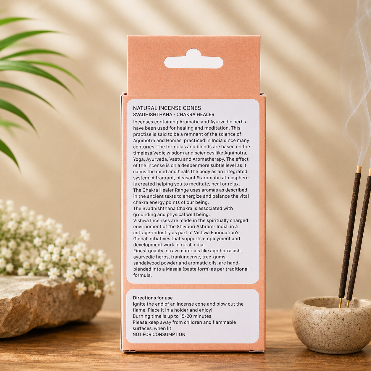 Chakra Healer Incense Cones - Swadisthana 2