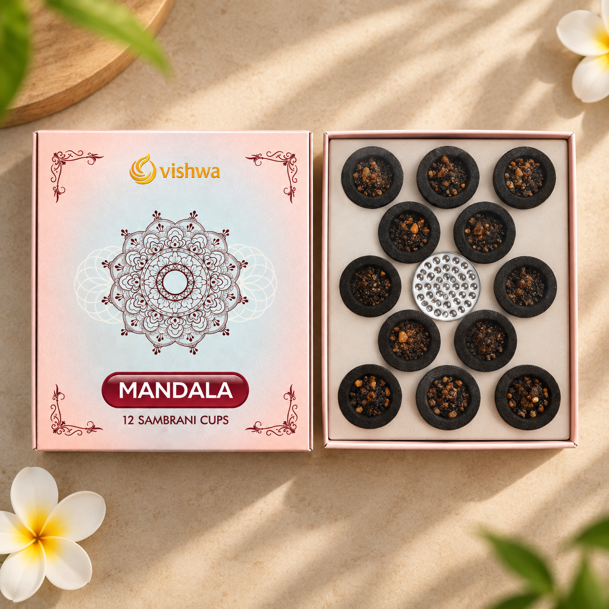 Sambrani Havan Cups - Mandalas 4