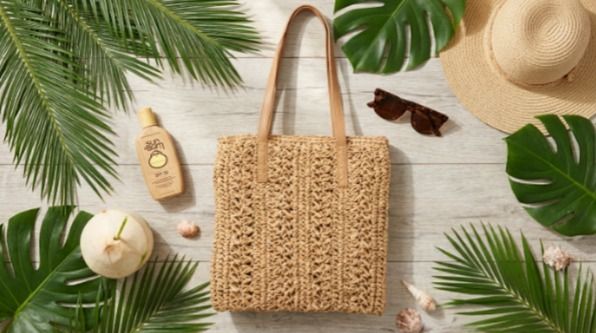 Rustic Weave Handcrafted Tote