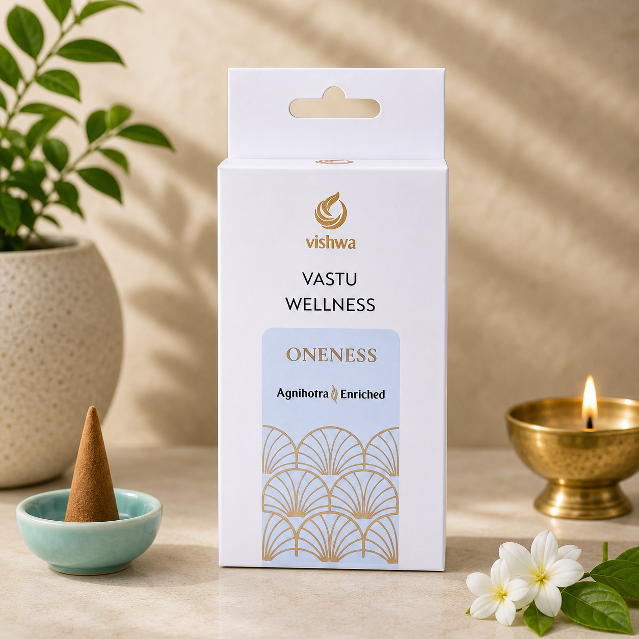 Vastu Wellness Incense Cones - Oneness  4