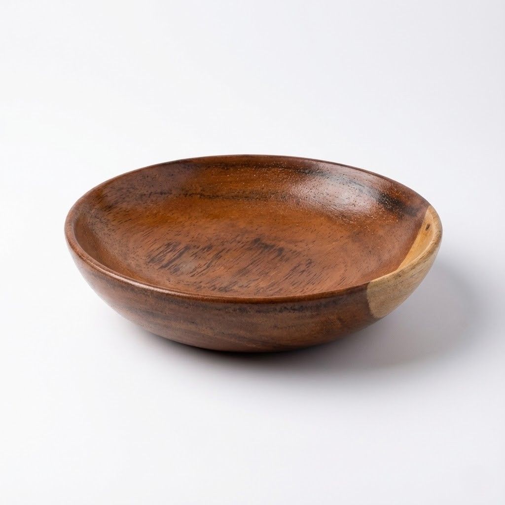 Handcrafted Wooden Serving Bowl