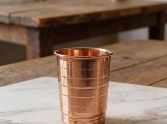 Copper Glass ( 4 inches)