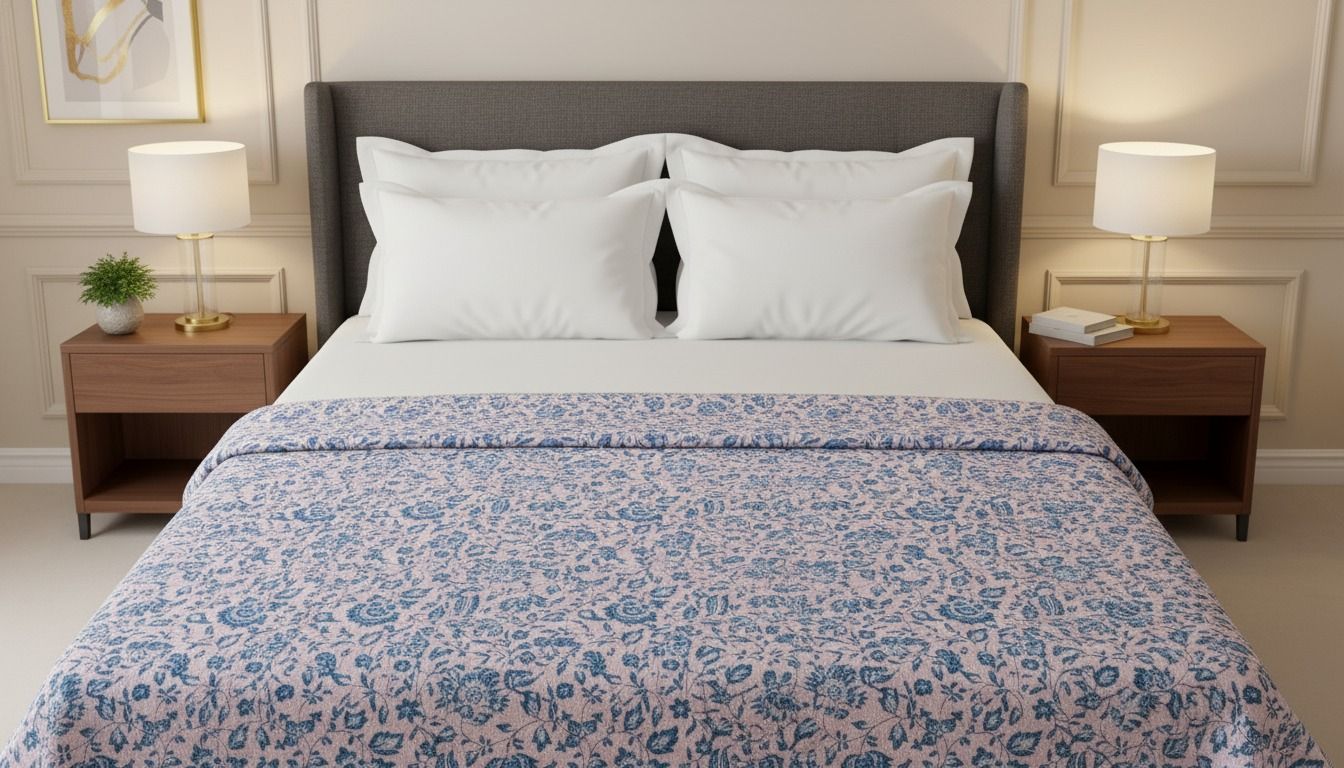 Azure Bloom Dohar - Double