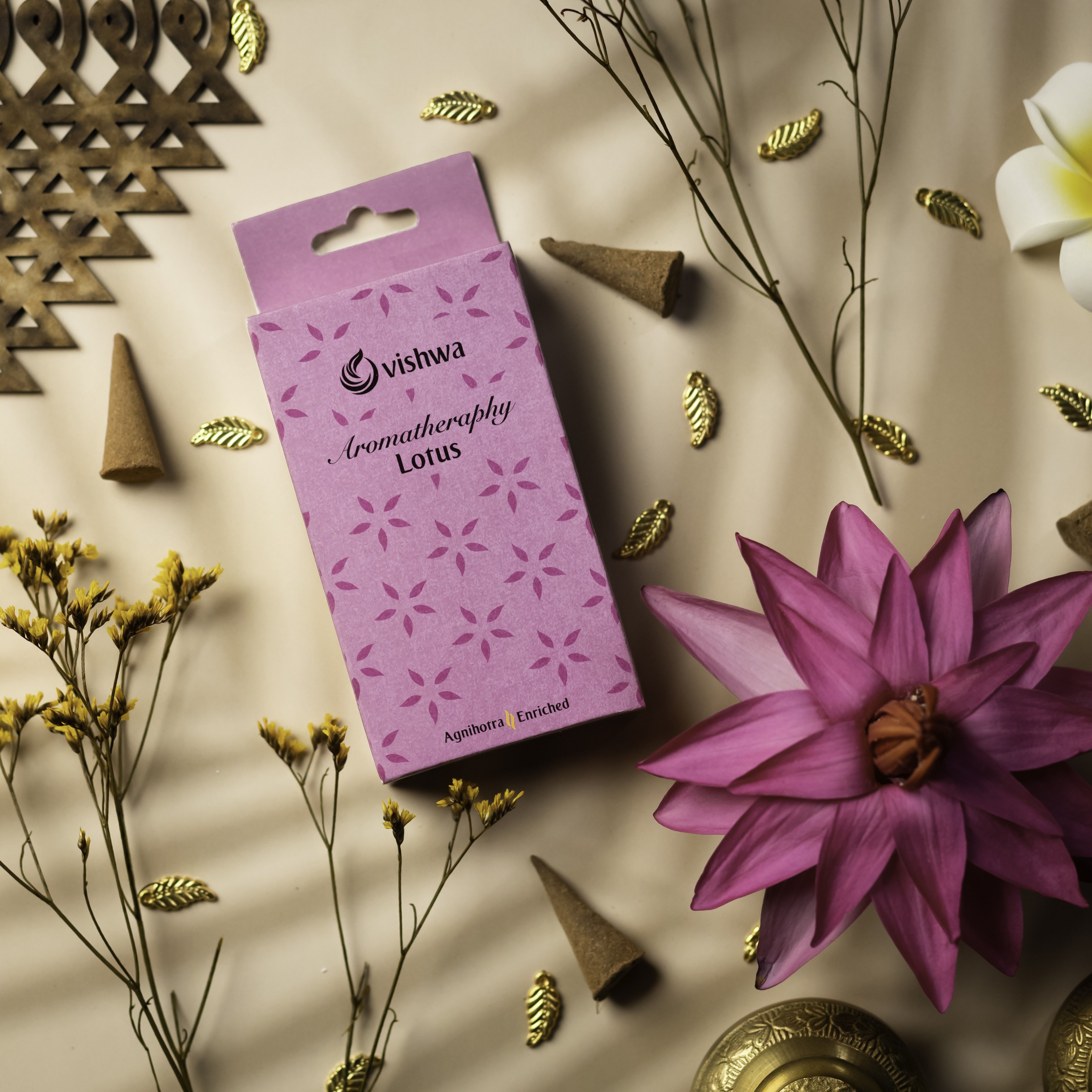 Aromatherapy Incense Cone - Lotus 4
