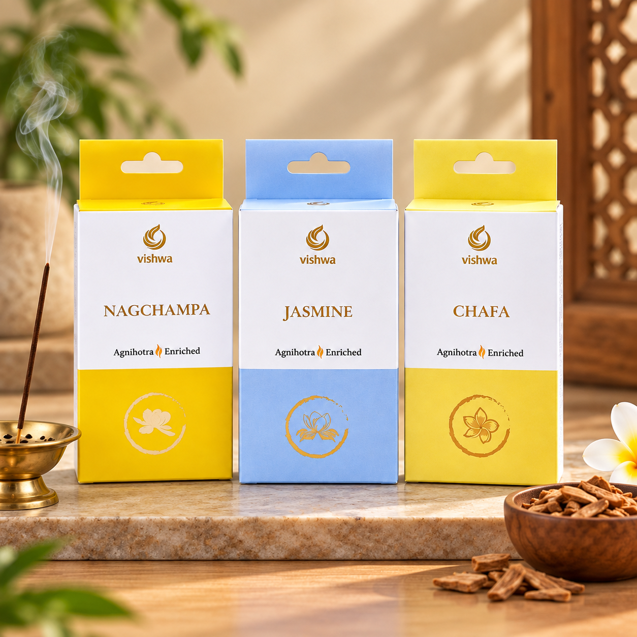 Natural Incense Cones - Jasmine 5