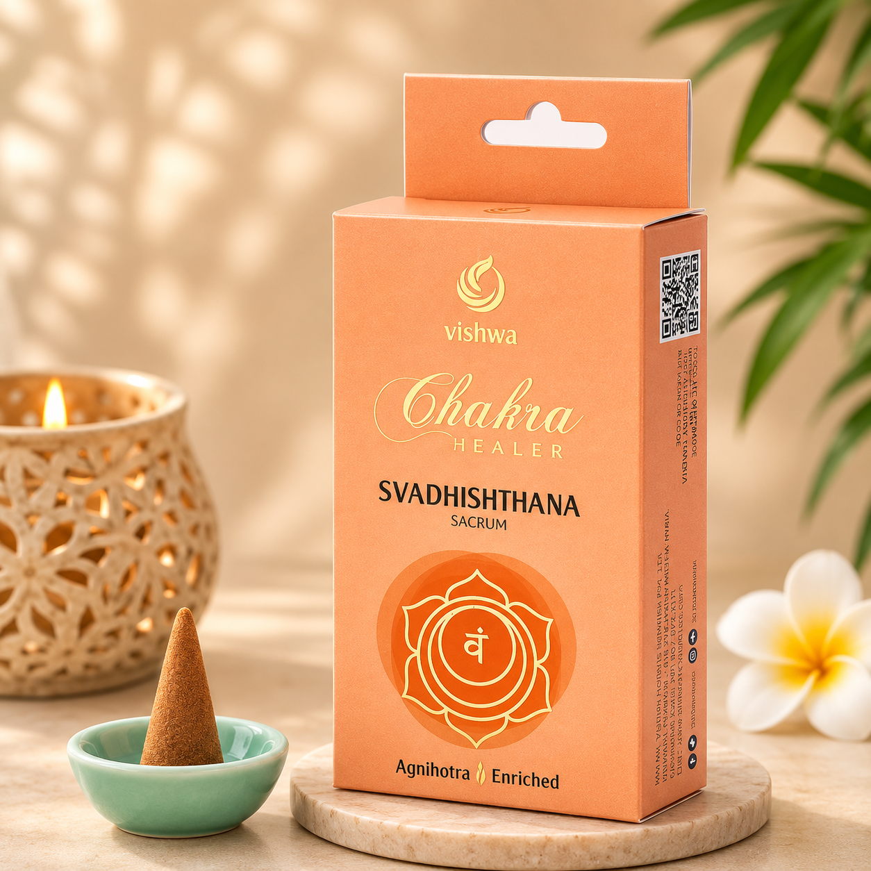 Chakra Healer Incense Cones - Swadisthana