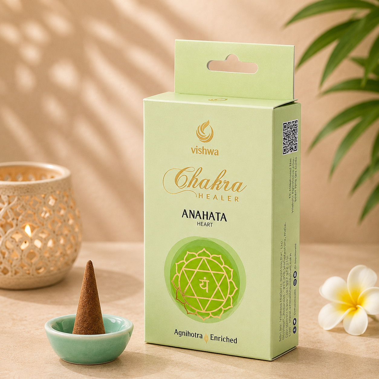 Chakra Healer Incense Cones - Anahata