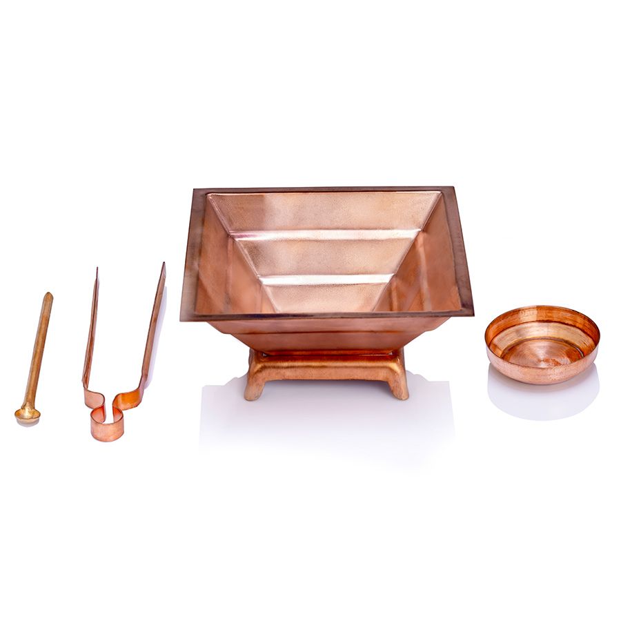 Agnihotra Copper Set 4
