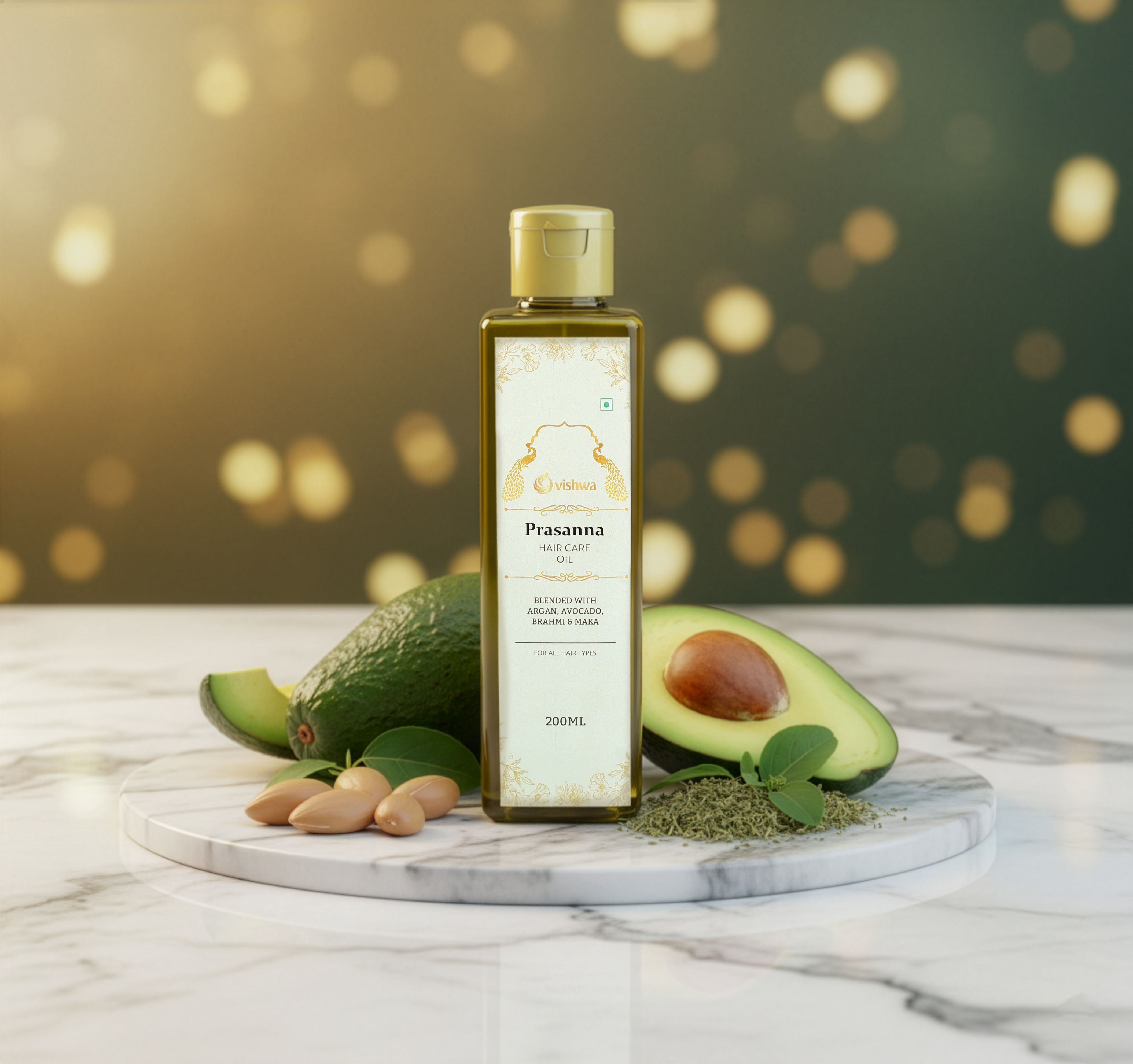 Prasanna Hair Care Oil 200ml 2