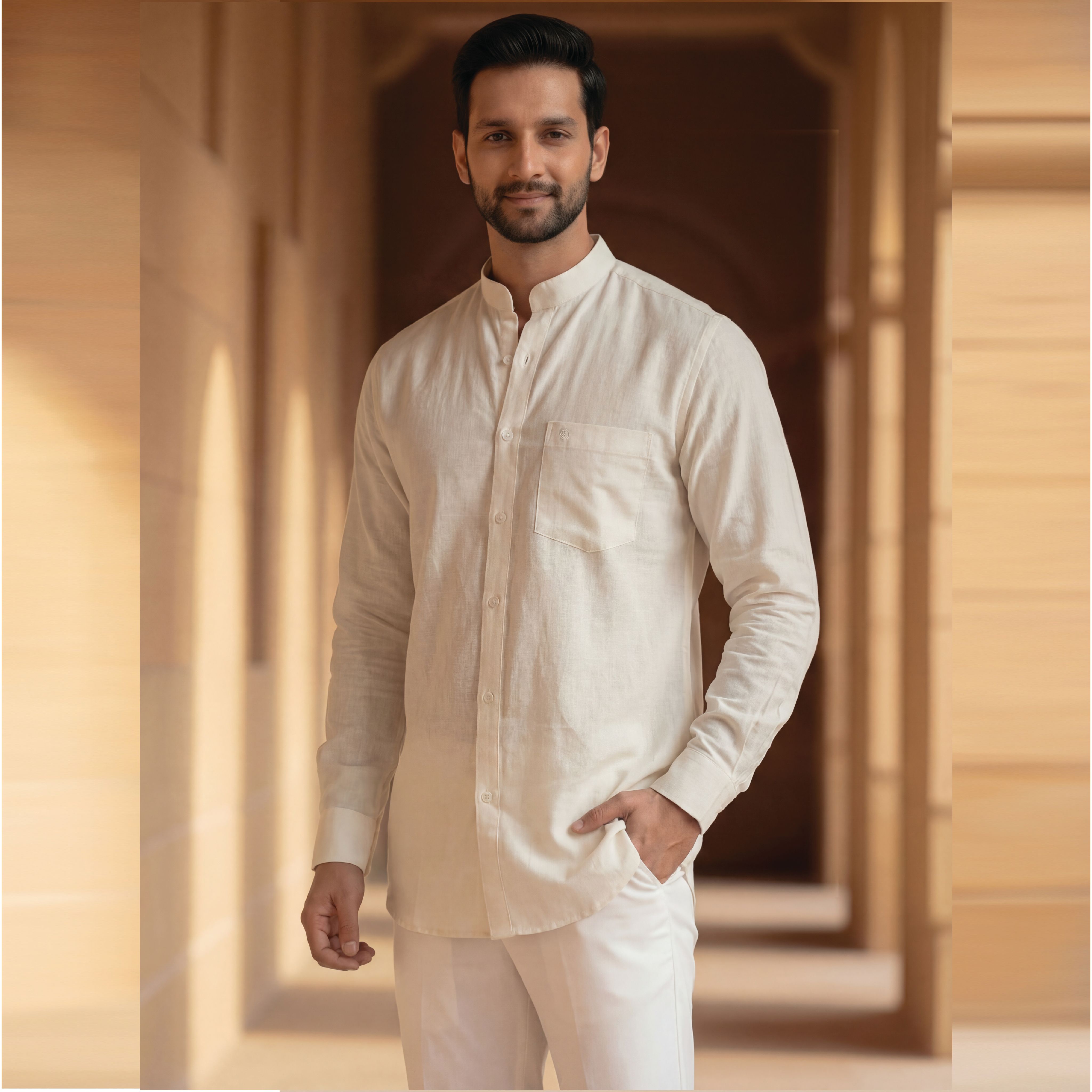 Pure White - Men's Shirt