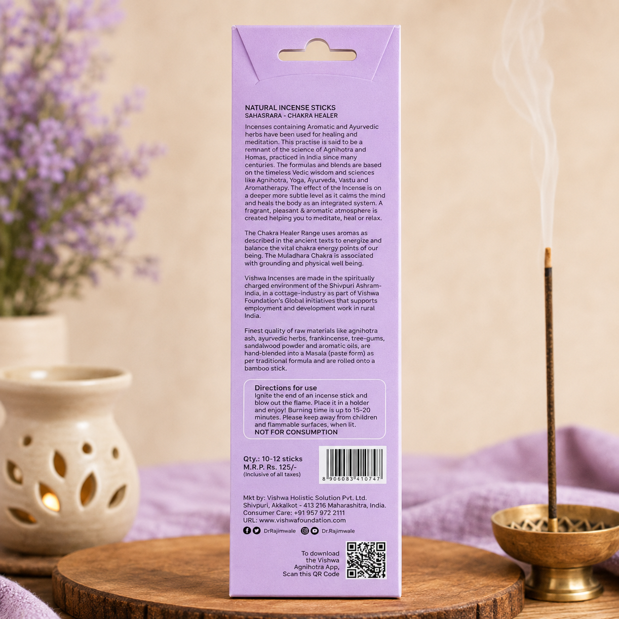 Chakra Healer Incense Sticks - Sahasrara 2
