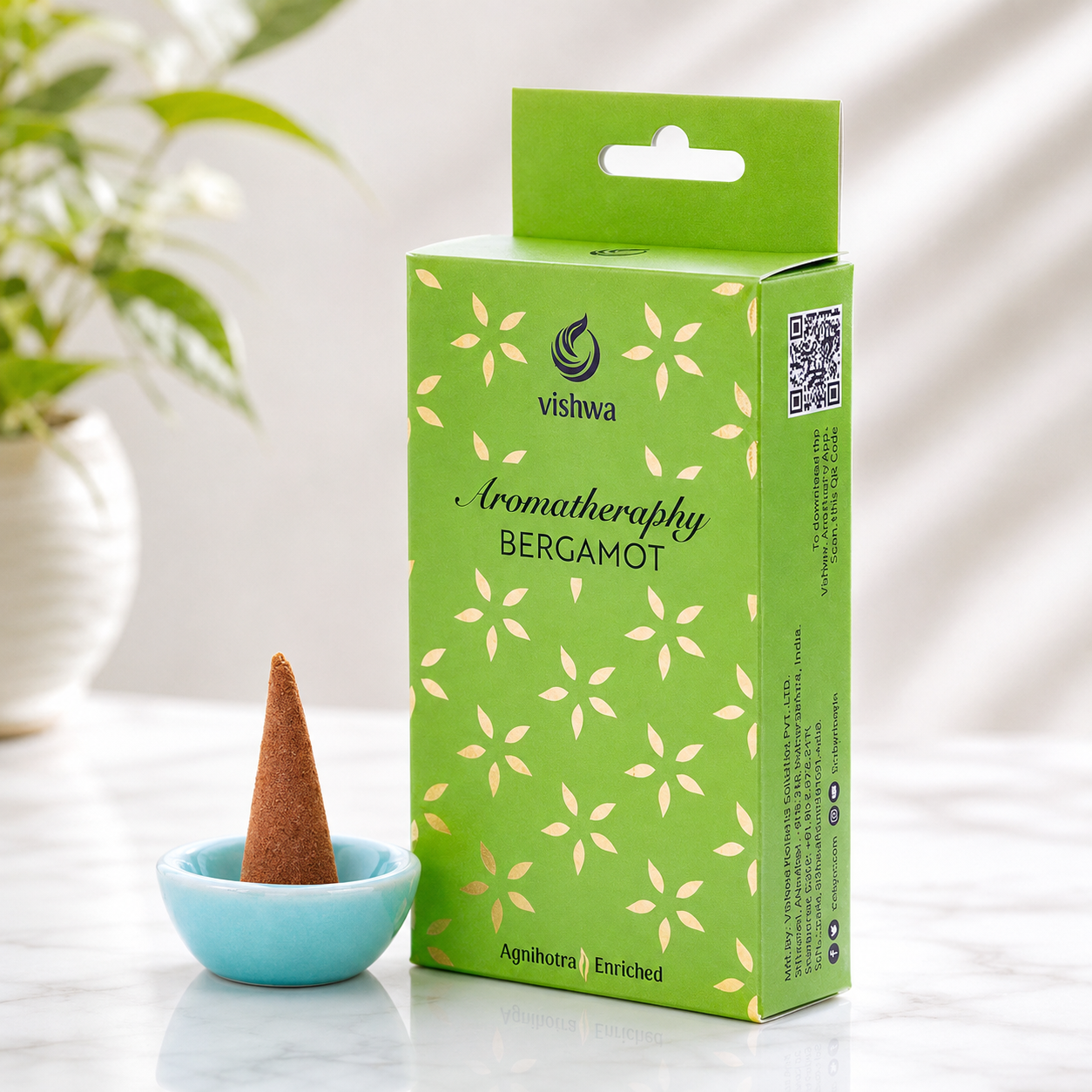 Aromatherapy Incense Cones - Bergamot