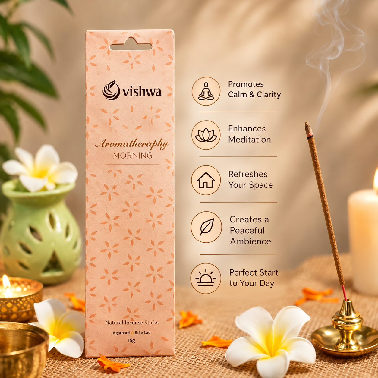 Aromatherapy Incense Sticks - Morning 3