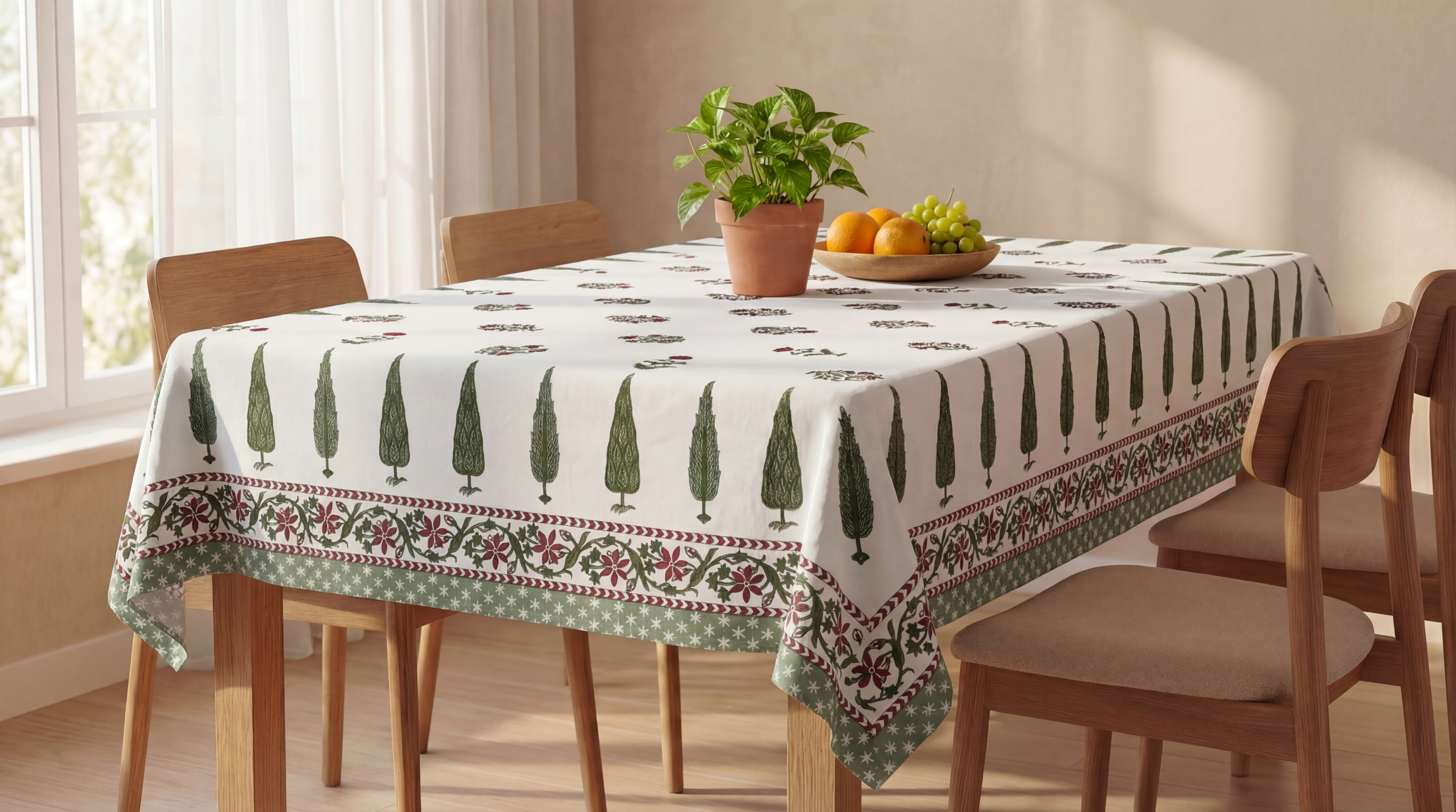 The Cypress & Rose Tablecloth 4