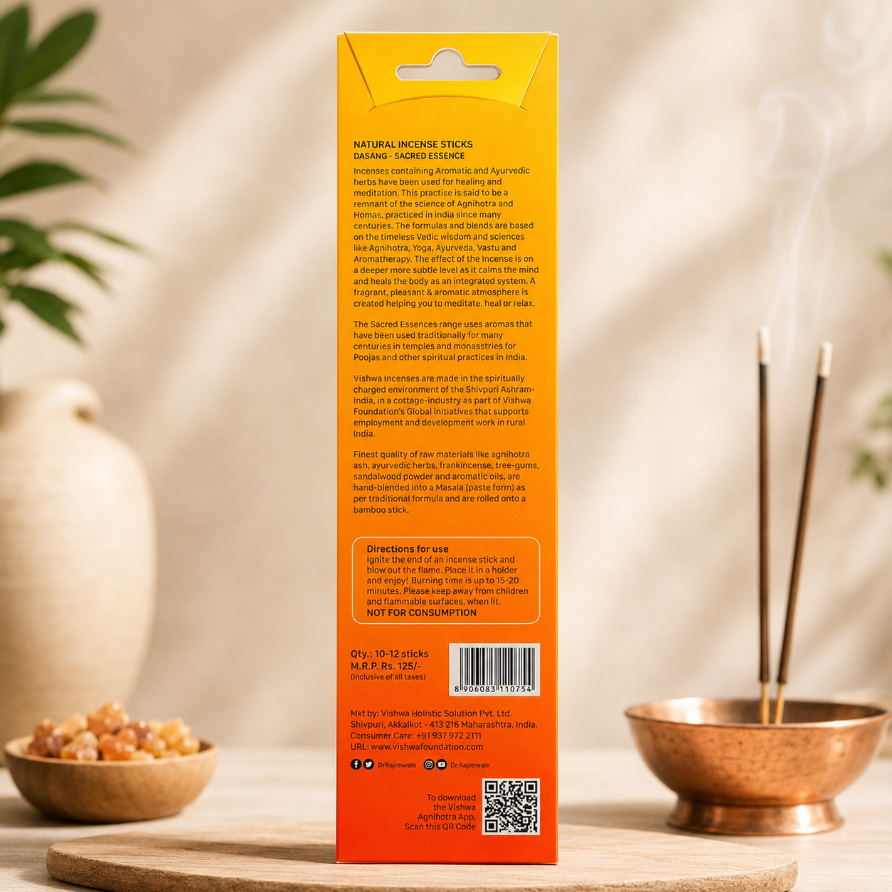 Sacred Essence Incense Sticks - Dasang 2