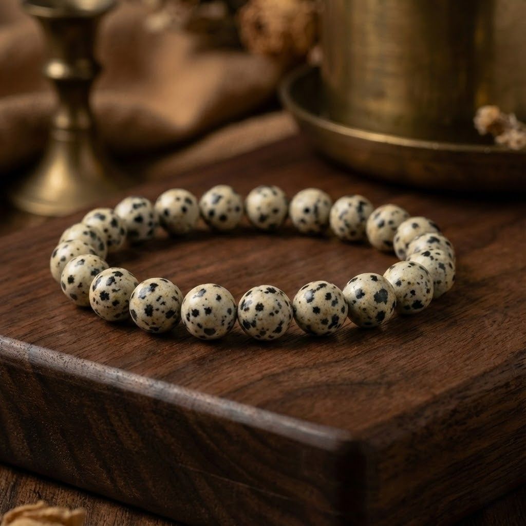 Dalmatian Jasper Energy Bracelet