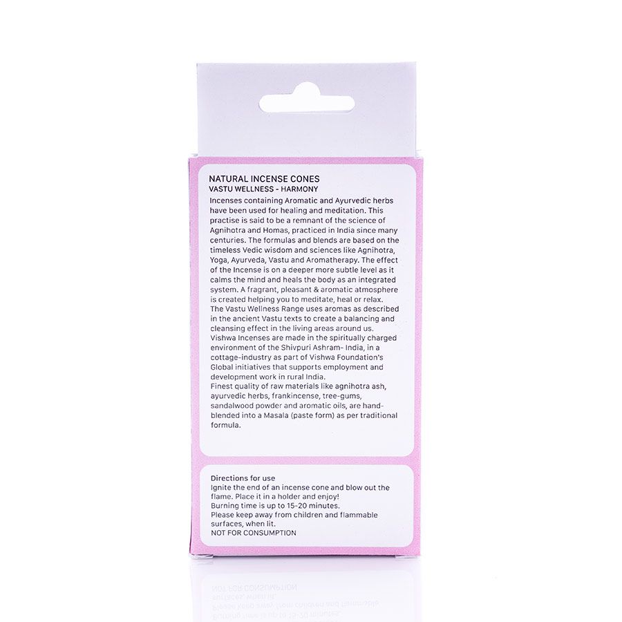 Vastu Wellness Incense Cones - Harmony  2