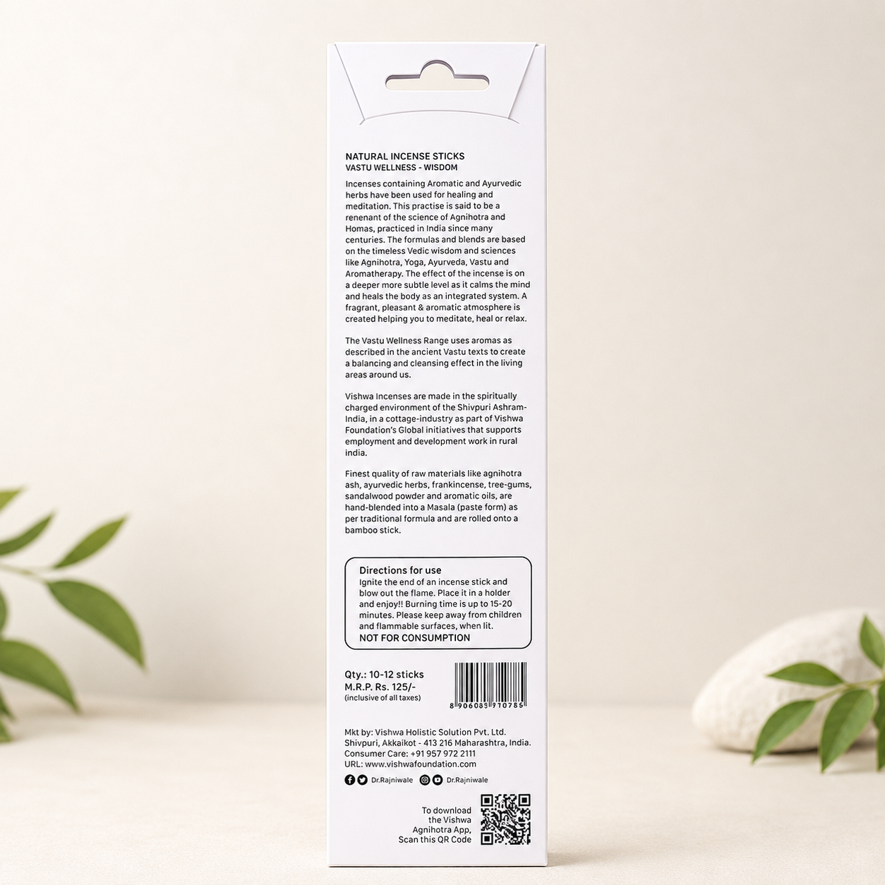 Vastu Wellness Incense Sticks - Wisdom 2