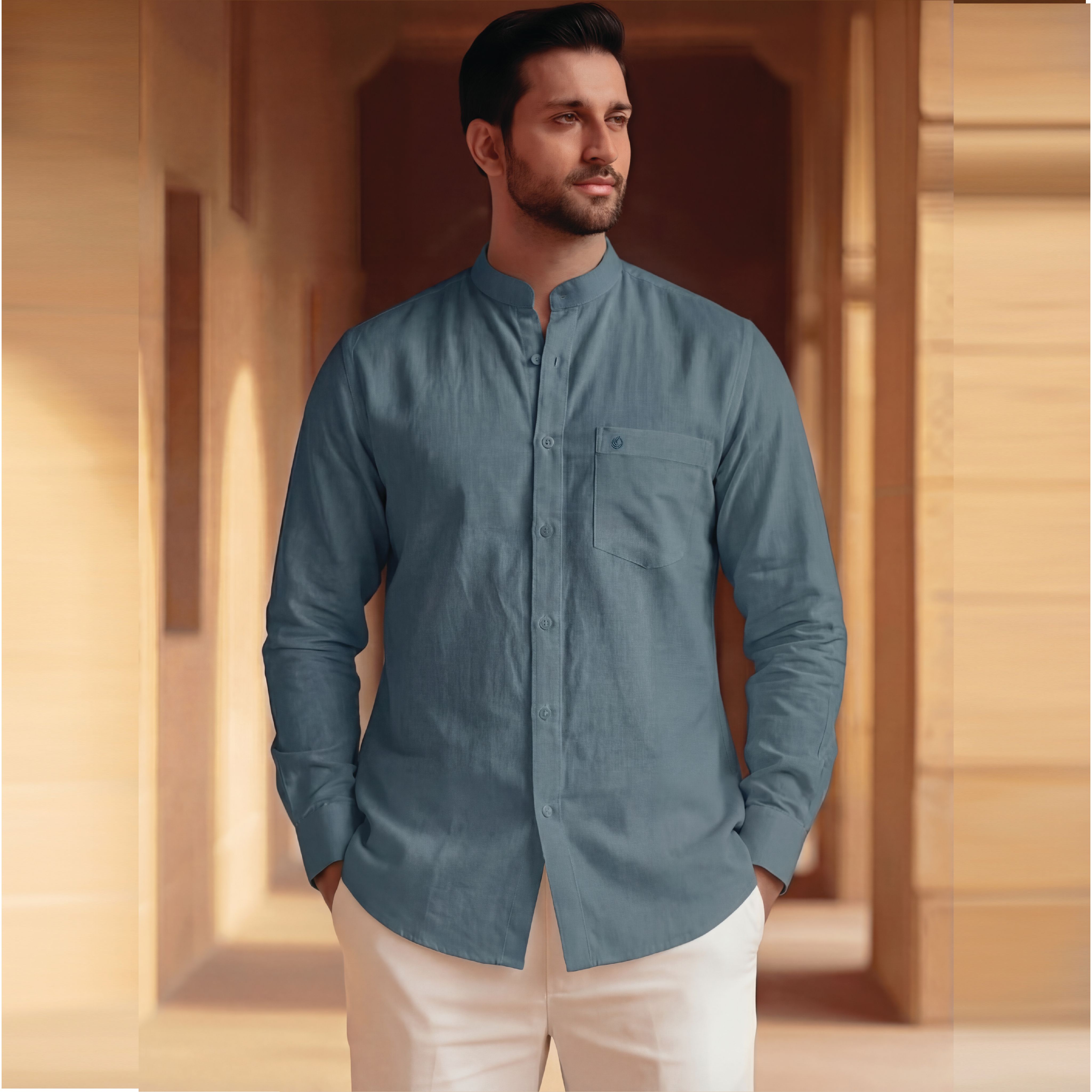 Blue - Men's Shirt 3