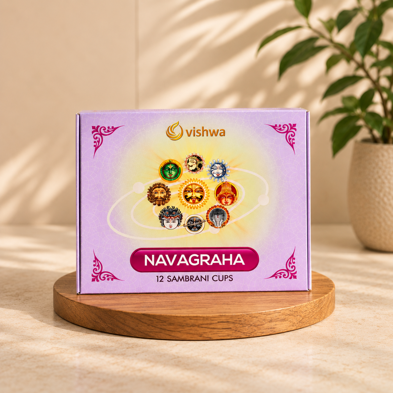 Sambrani Havan Cups - Navagraha