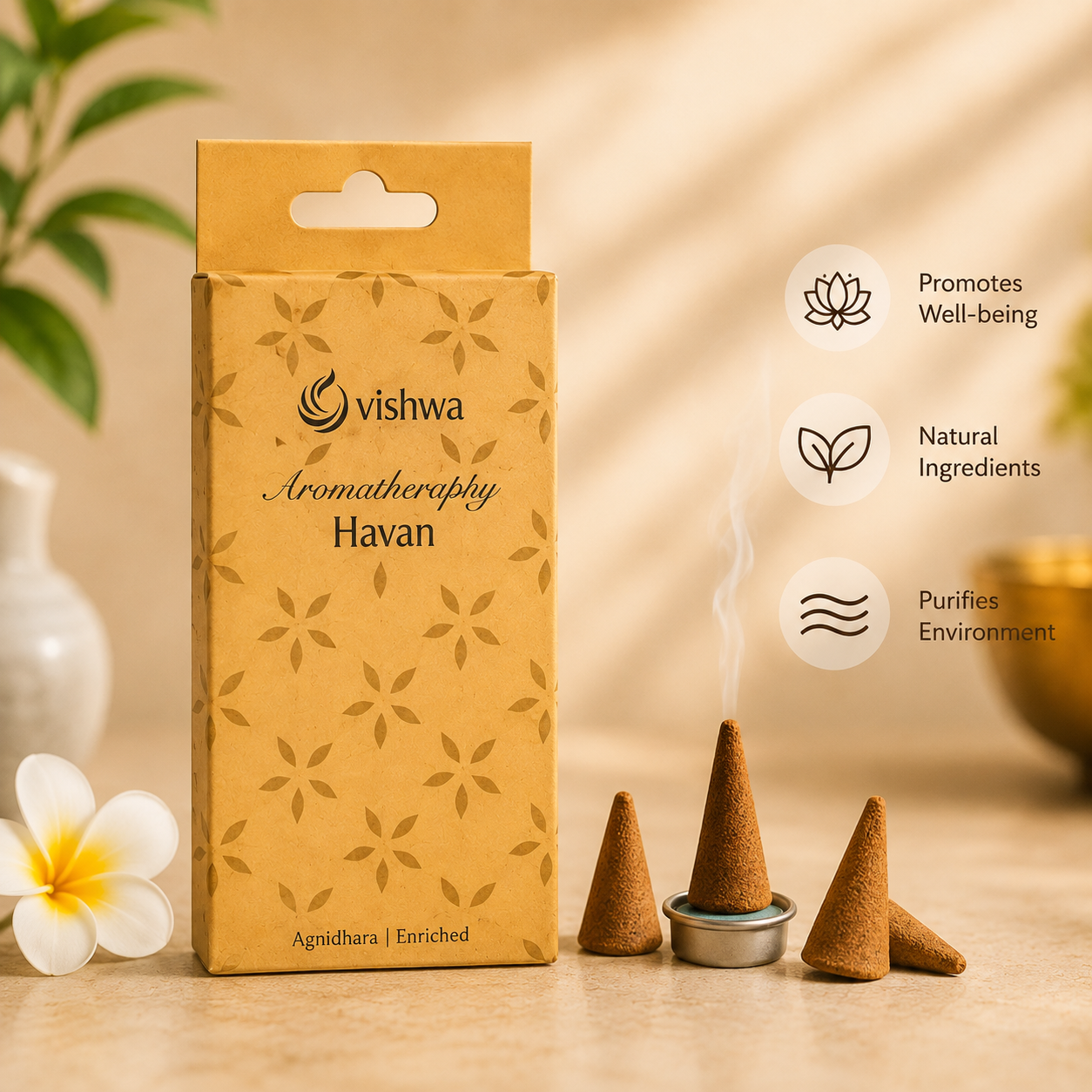 Aromatherapy Incense Cones - Havan 3