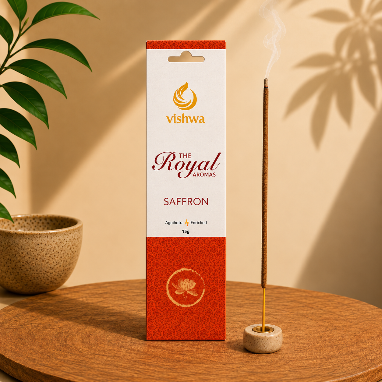 Royal Aromas Incense Sticks - Saffron