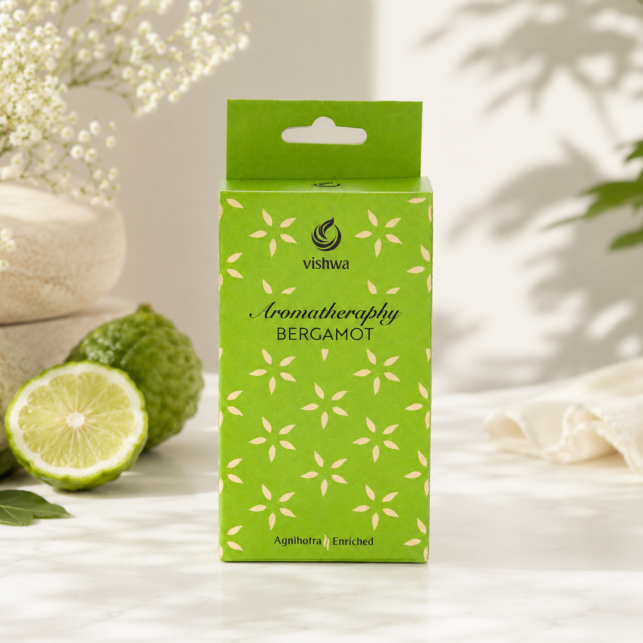 Aromatherapy Incense Cones - Bergamot 3
