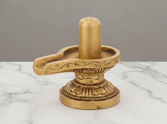 Brass Shivling ( large)