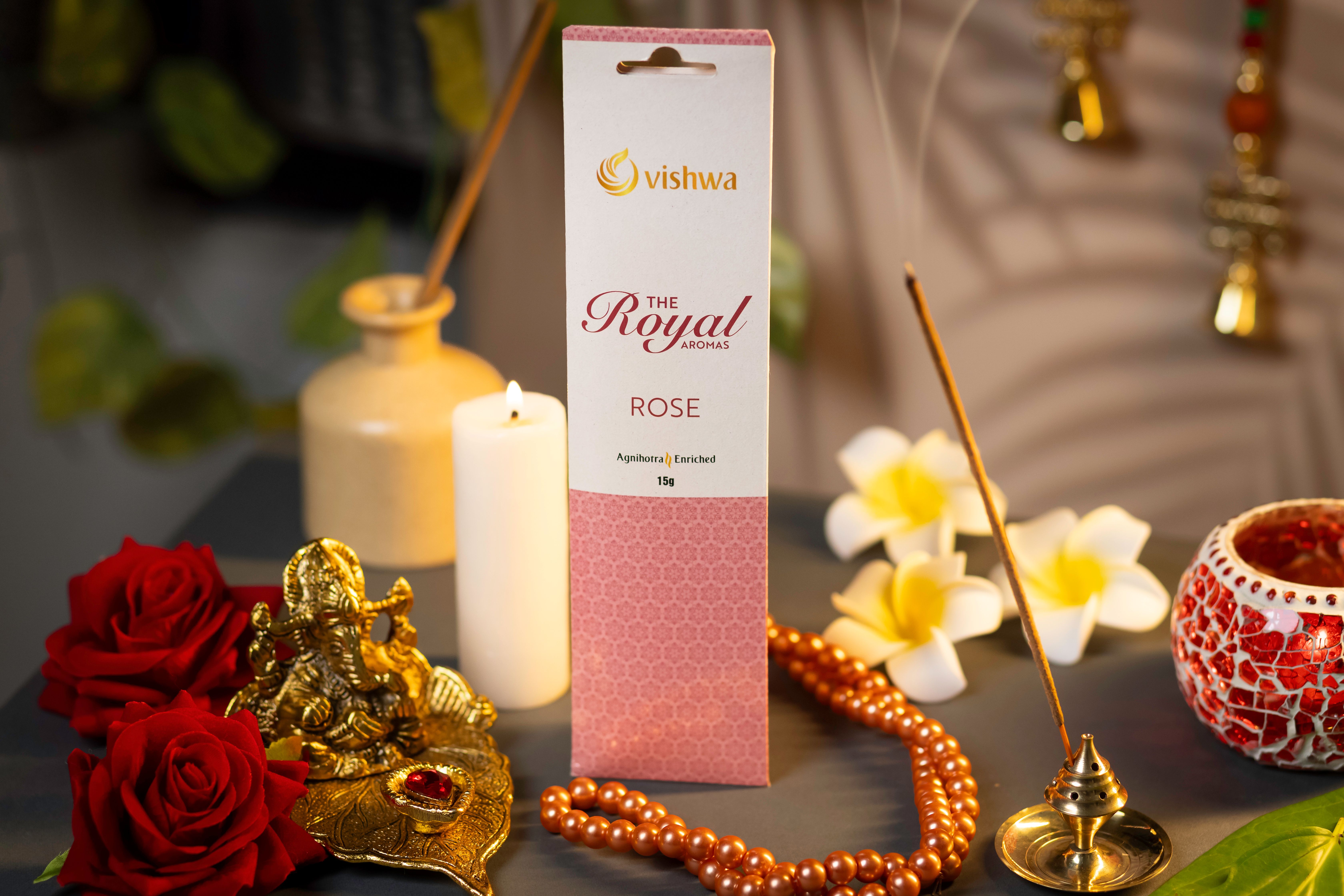 Premium Incense Sticks - Rose