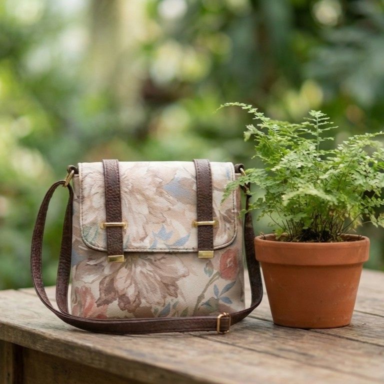 Elegant Blossom Sling  Bag