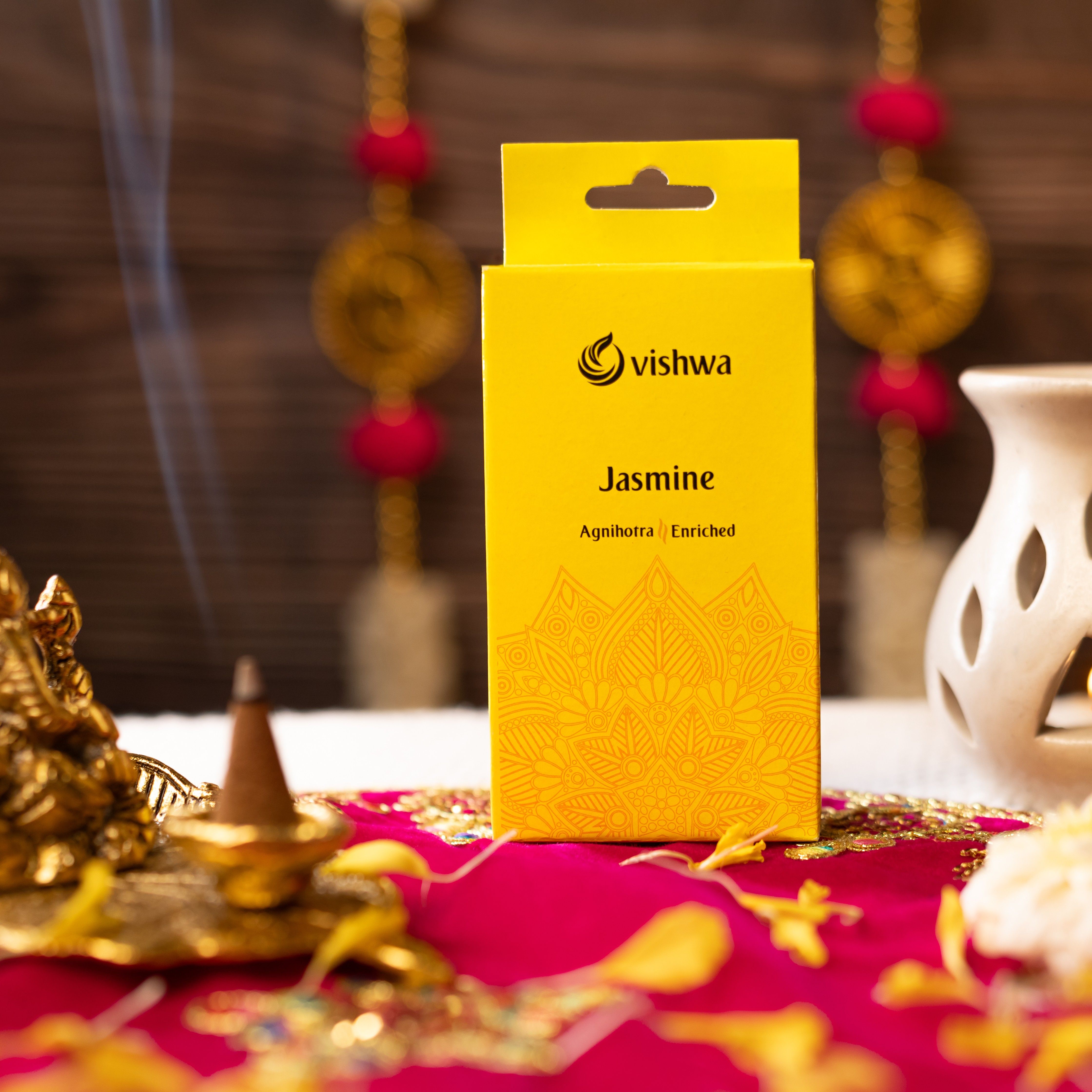  Mandala Insence Cone - Jasmine 5