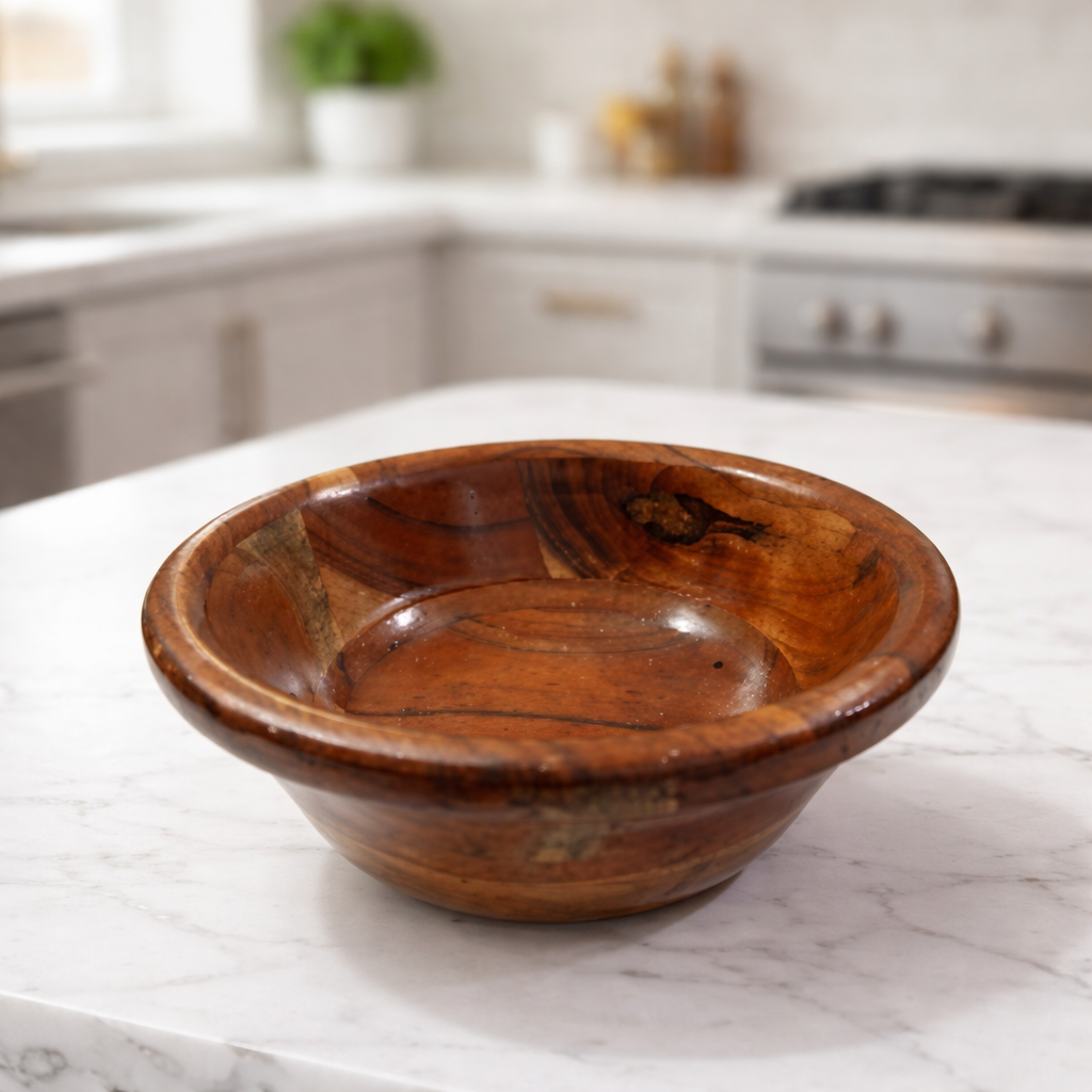 Handcrafted Wooden Multipurpose Bowl