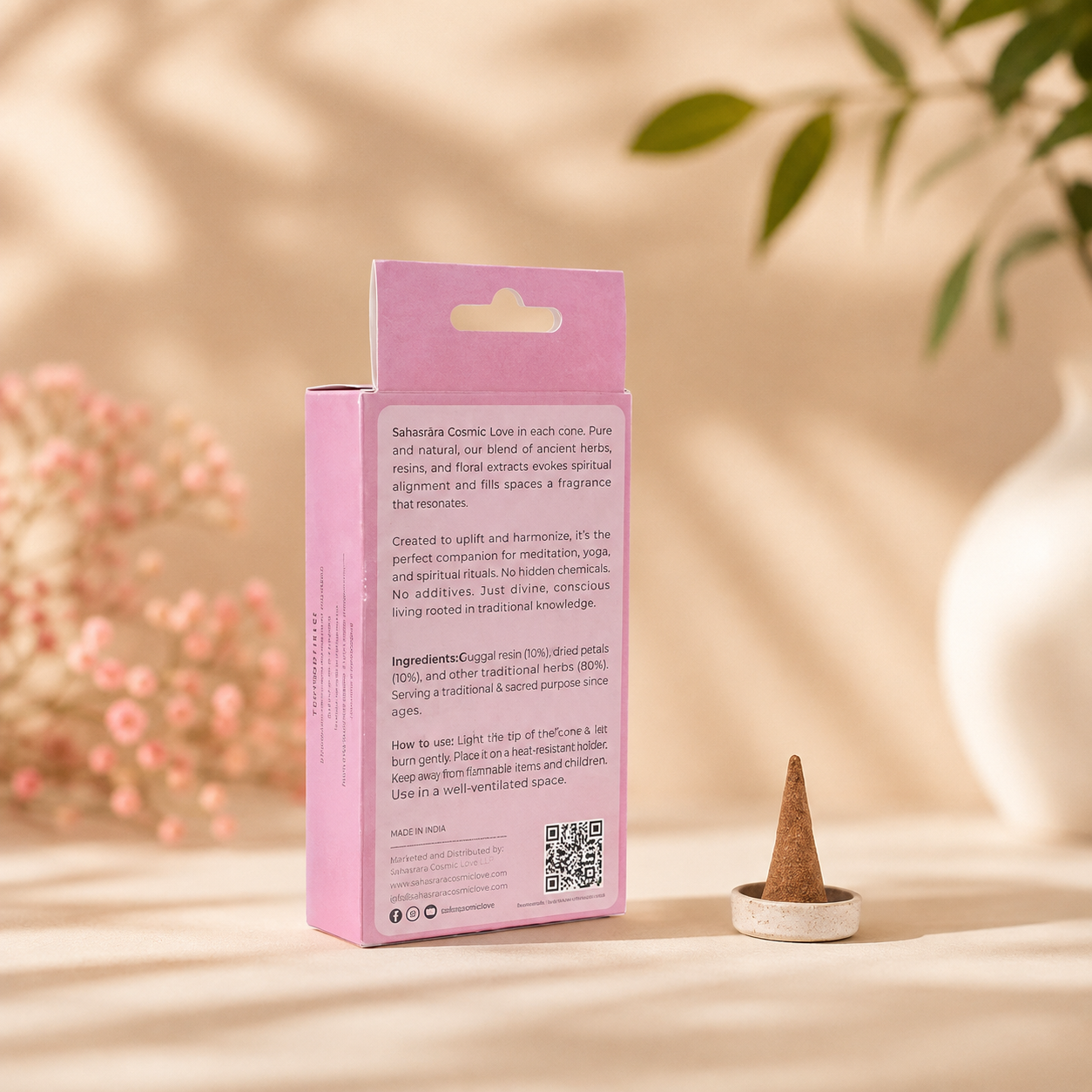 Aromatherapy Incense Cones - Lotus 2