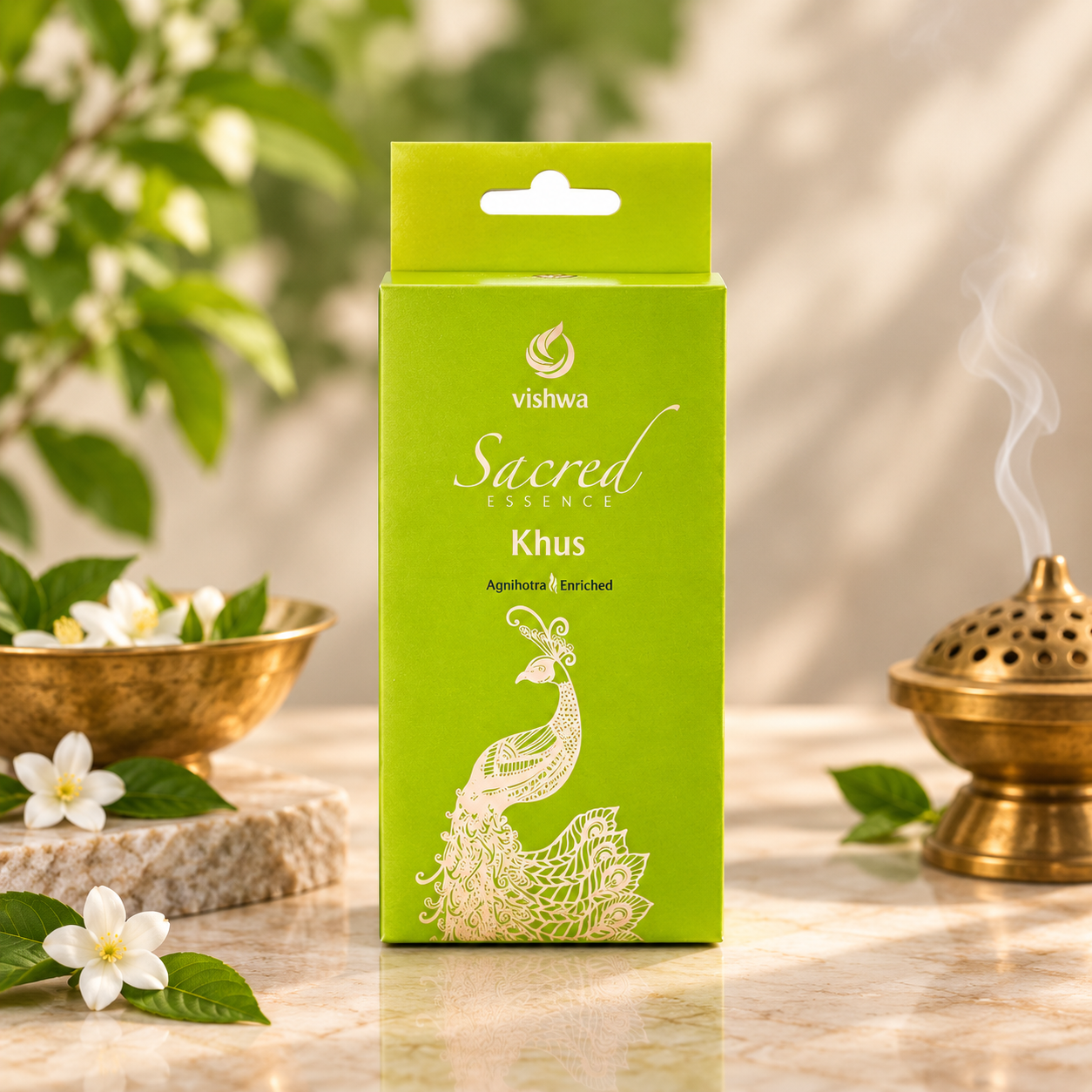 Sacred Essence Khus Incense Cones 2