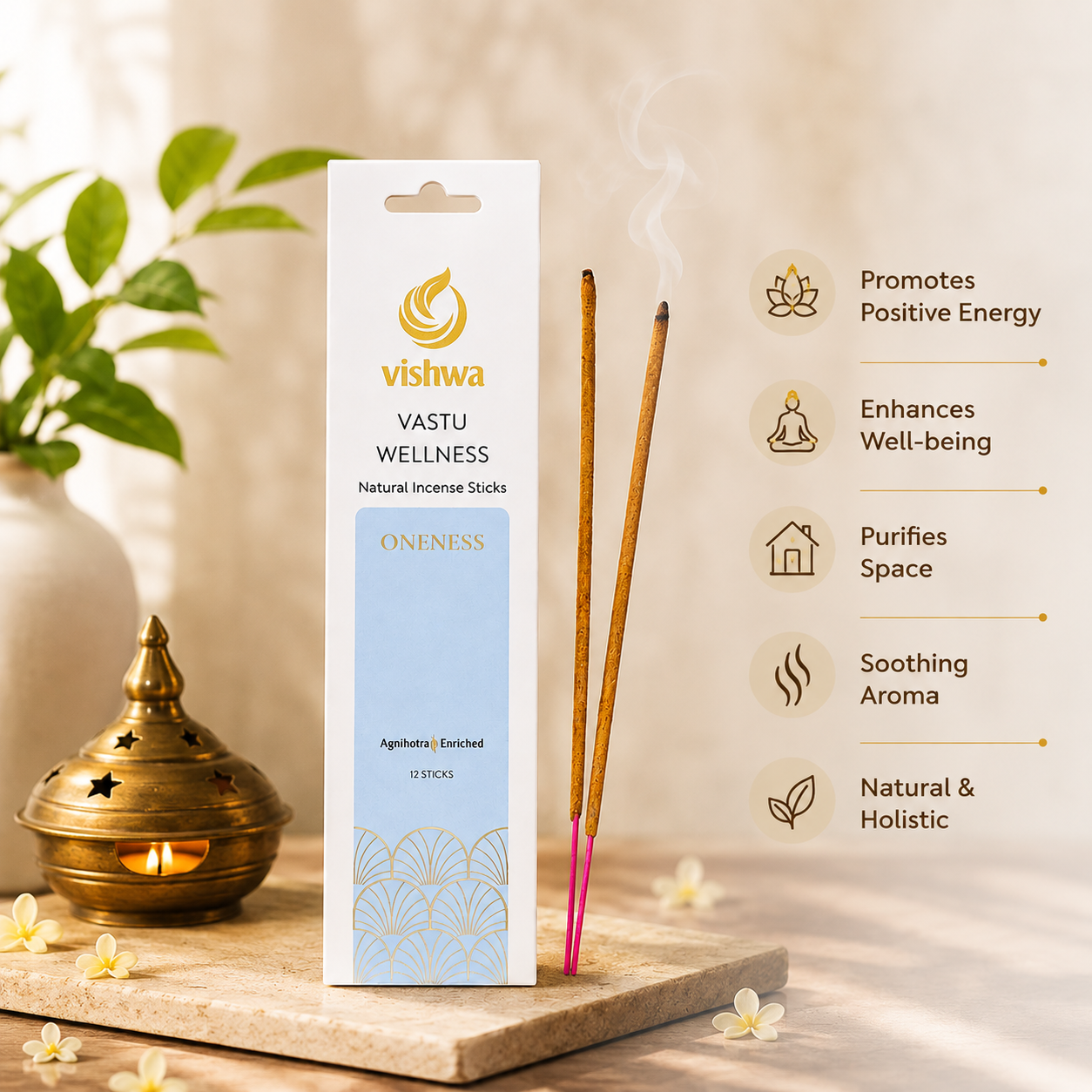 Vastu Wellness Incense Sticks - Oneness 3