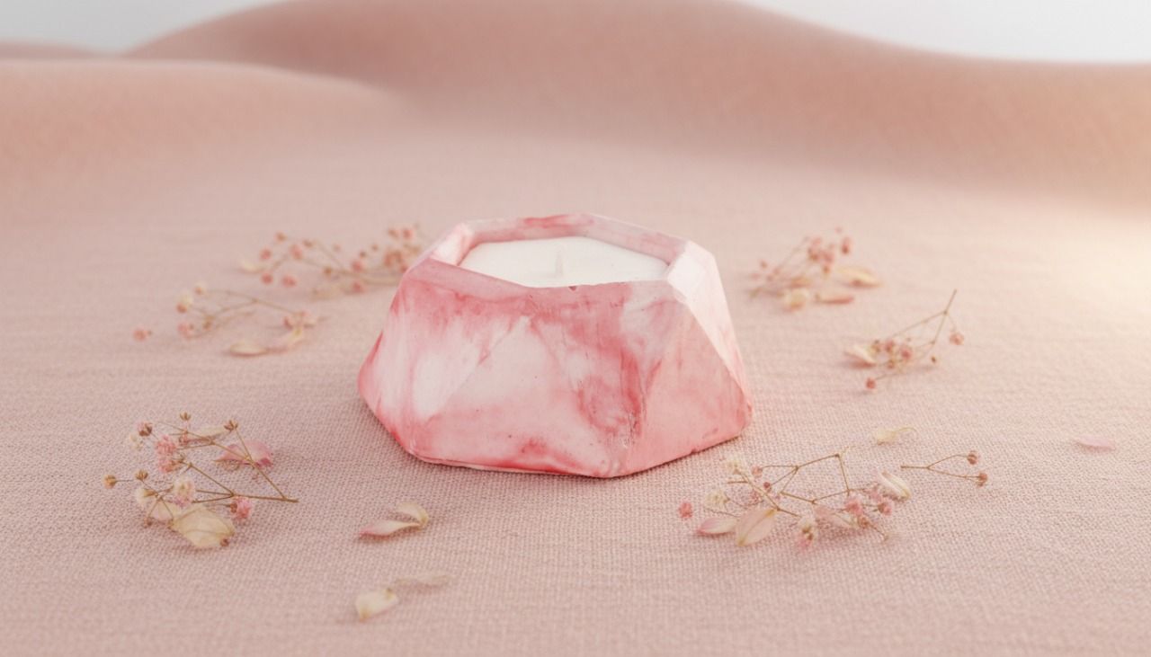 Rose Quartz Scented Candle 4