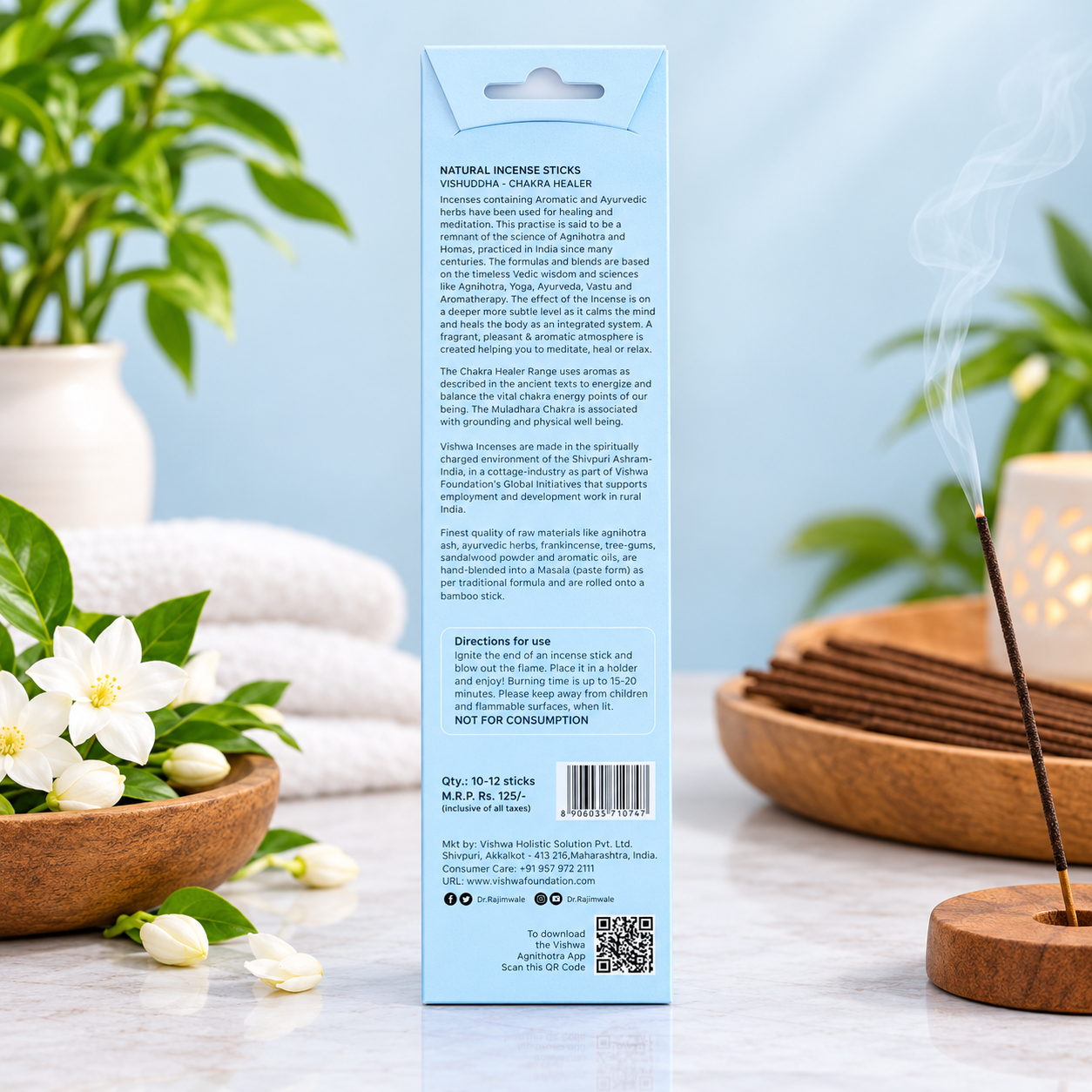 Chakra Healer Incense Sticks- Vishuddha 2